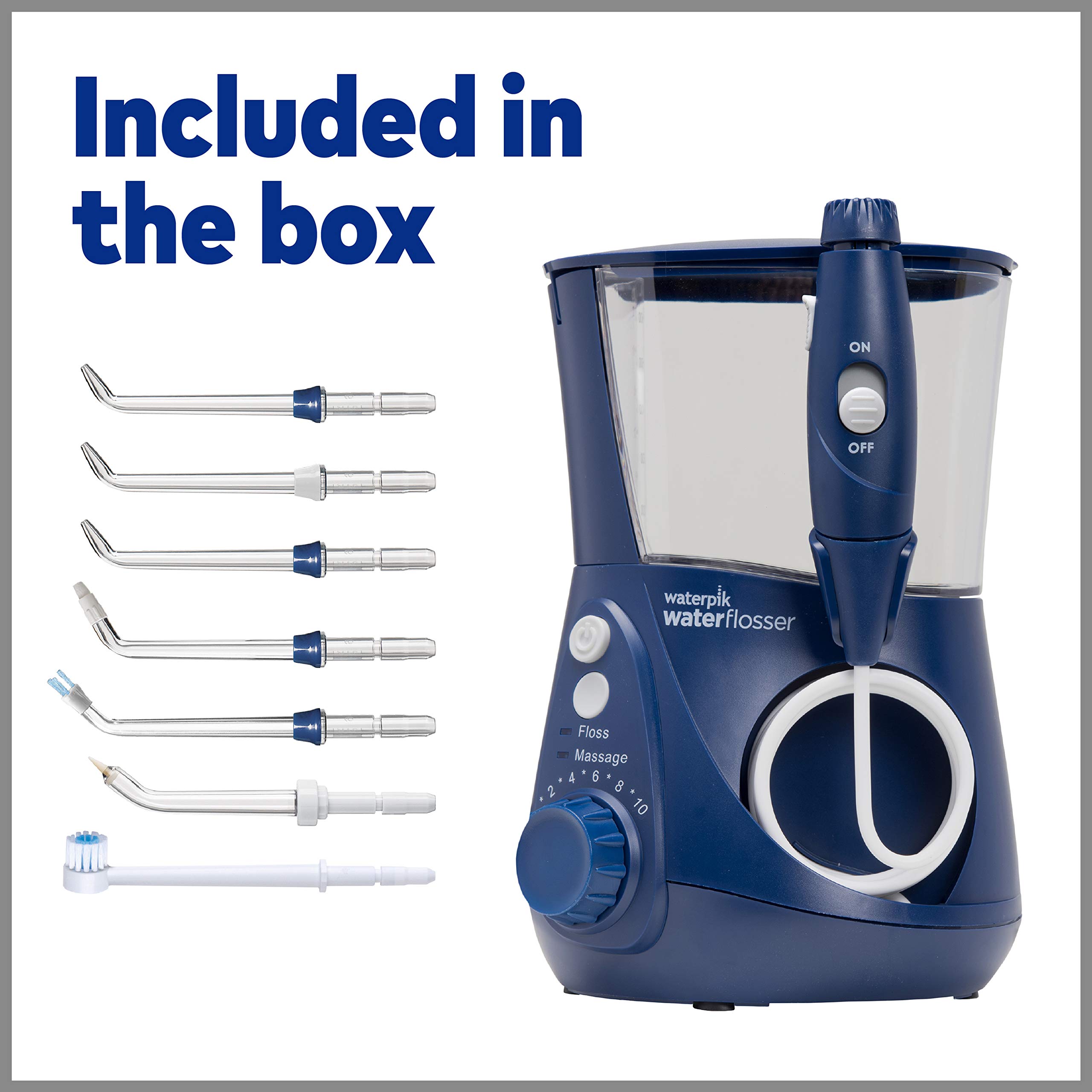 Foto 5 | Hilo Dental Waterpik Aquarius Professional Blue Wp-663 - Venta Internacional.