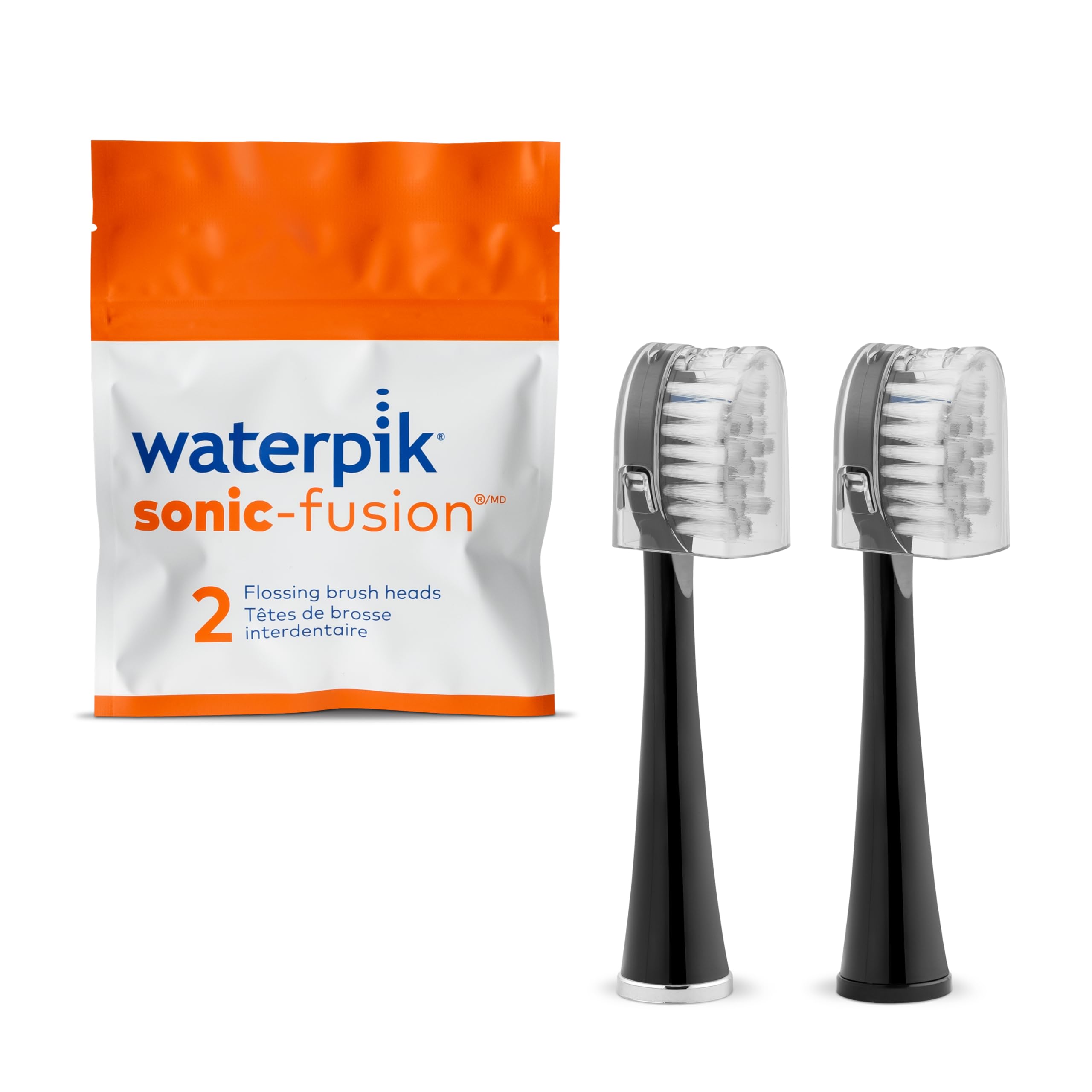 Cabezales De Cepillo De Repuesto Waterpik Sonic-fusion Sffb-2eb De 2 Unidades - Venta Internacional.