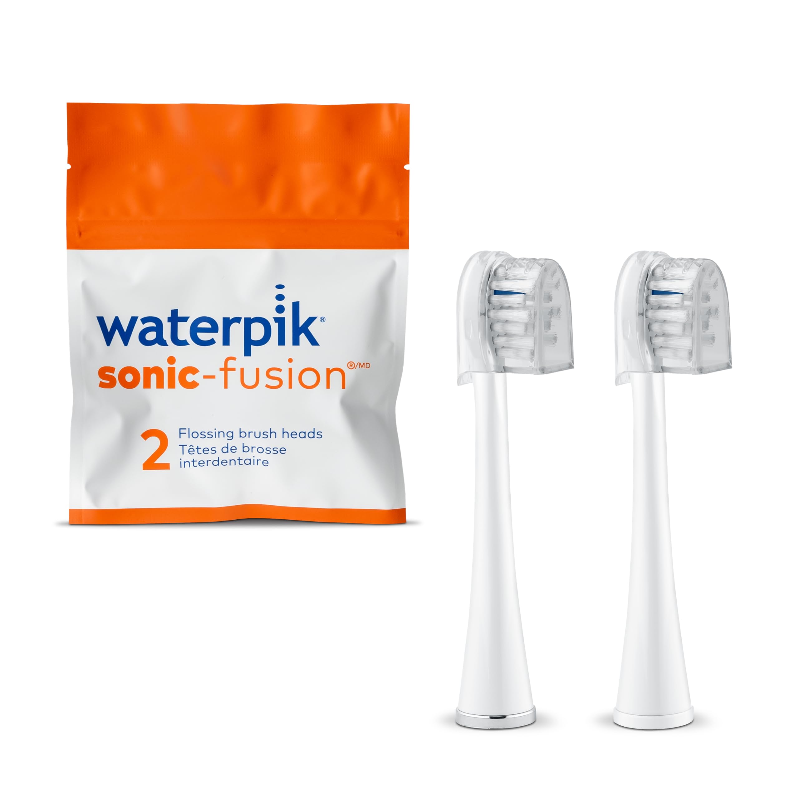 Foto 2 pulgar | Cabezales De Cepillo De Repuesto Waterpik Sonic-fusion Sfrb-2ew 2ct - Venta Internacional.