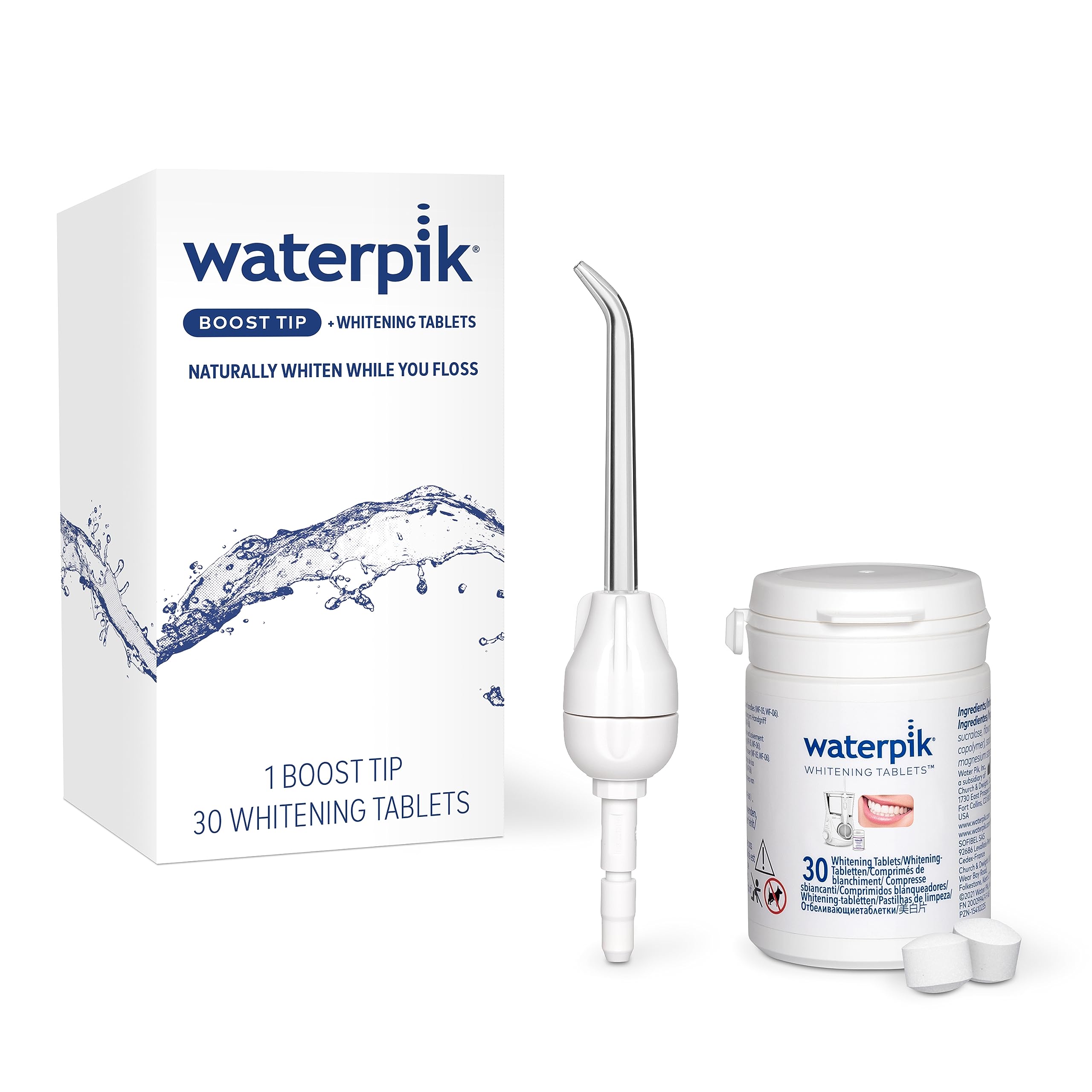 Water Flosser Tip Waterpik Boost Con Blanqueador De Menta Fresca Al 30 Venta Internacional