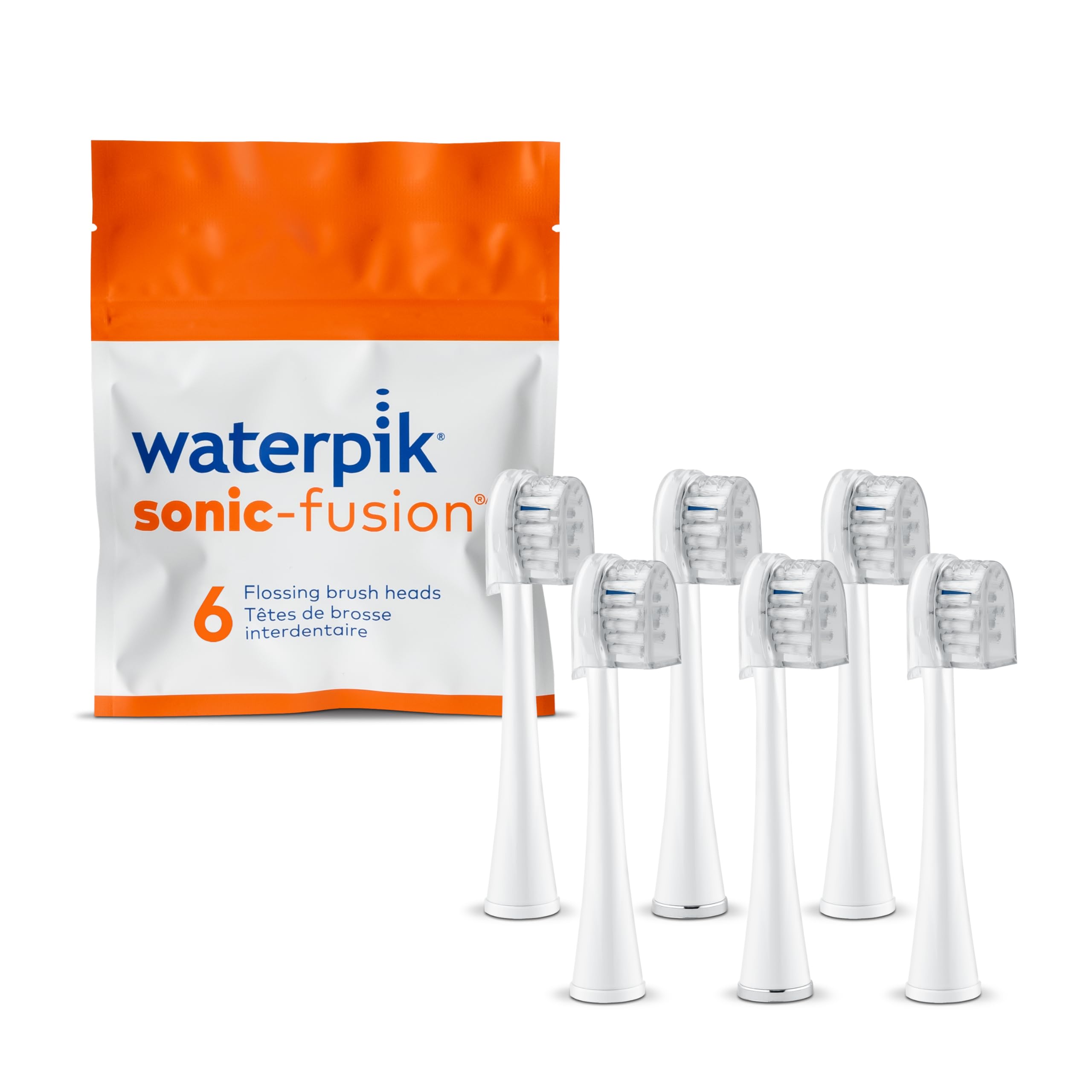 Cabezales De Cepillo De Repuesto Waterpik Sonic-fusion Sfrb-2ew De 6 Unidades - Venta Internacional.