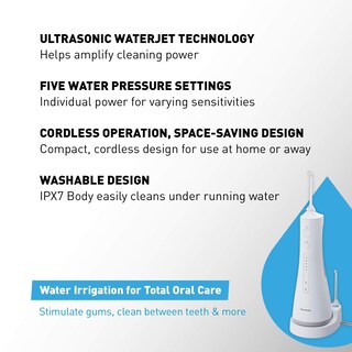 Foto 2 | Limpiador de Agua Panasonic Ew1511w Professional Inalámbrico Blanco - Venta Internacional