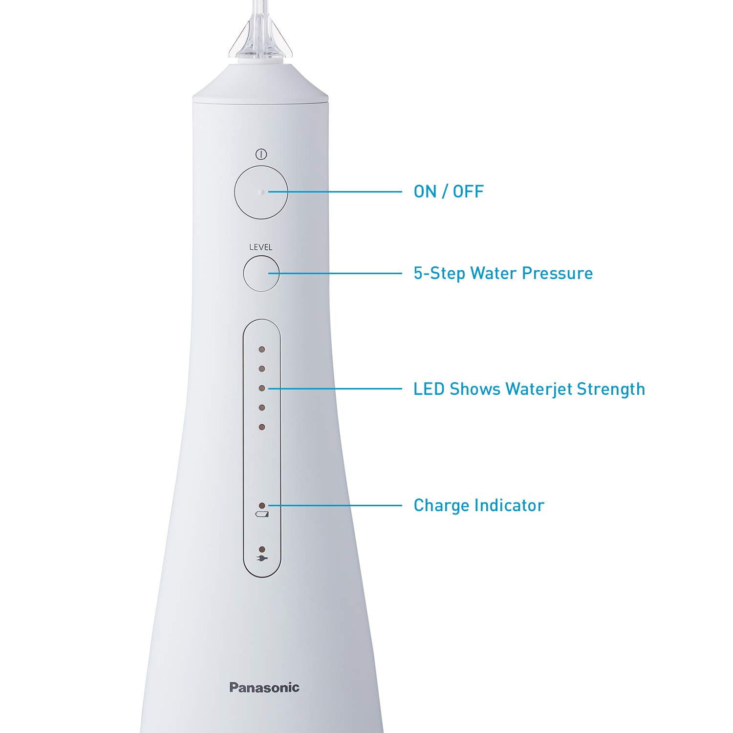 Foto 7 pulgar | Limpiador de Agua Panasonic Ew1511w Professional Inalámbrico Blanco - Venta Internacional