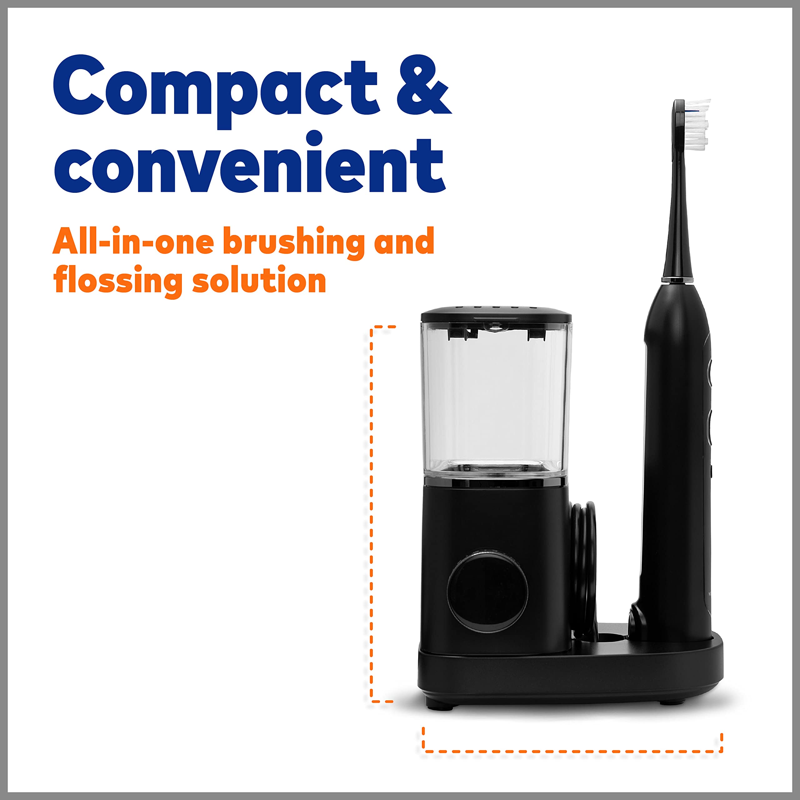 Foto 8 pulgar | Cepillo De Dientes Con Hilo Dental Waterpik Sonic-fusion 2.0 Professional - Venta Internacional.