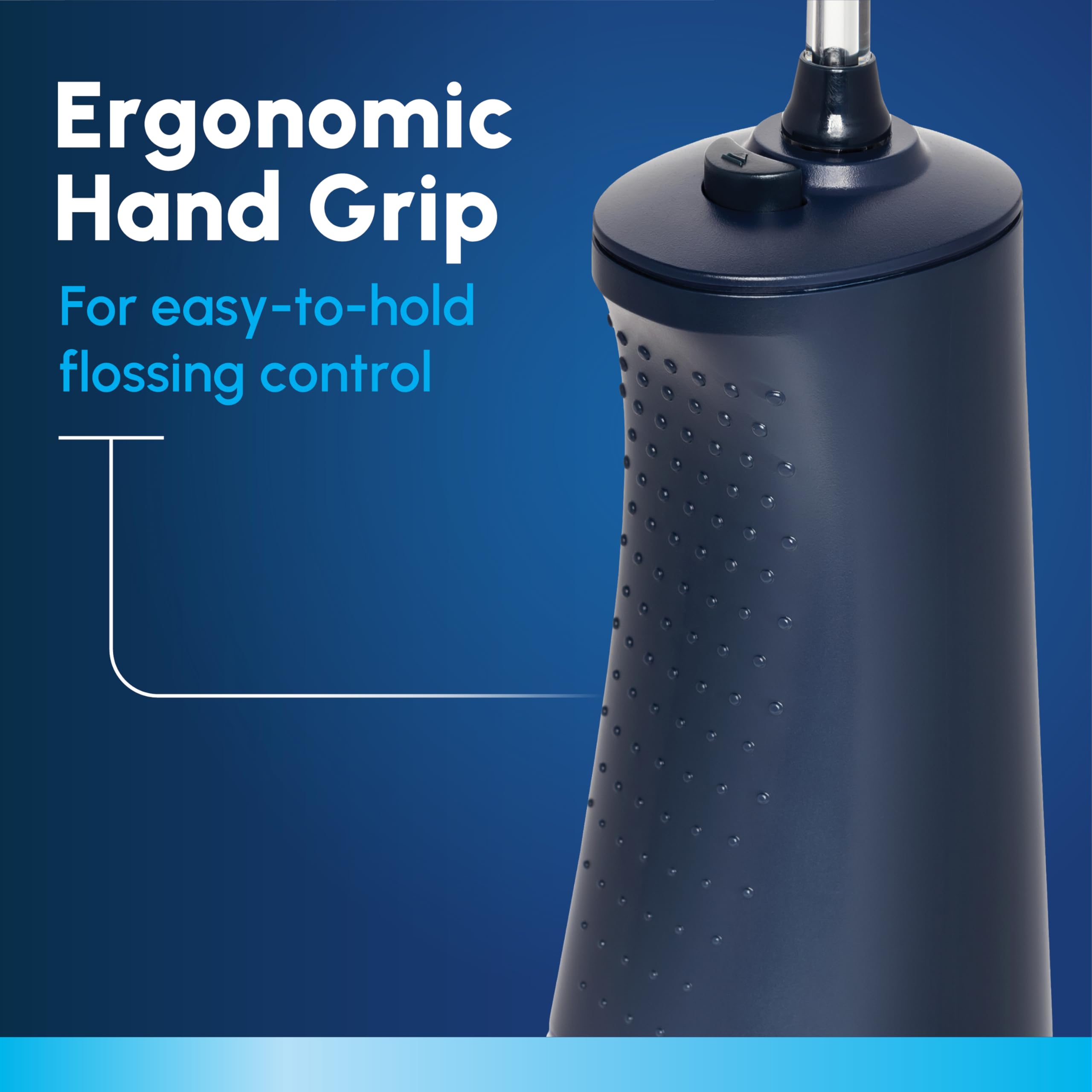 Foto 7 pulgar | Water Flosser Waterpik Wireless Pulse Recargable Wf-20 Azul - Venta Internacional.