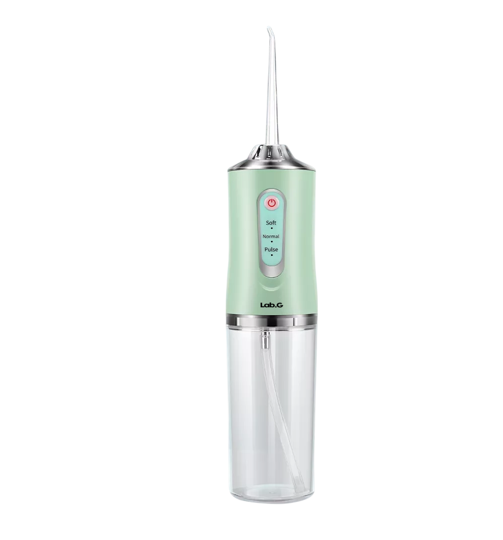Foto 2 pulgar | Irrigador Bucal Limpiador Para Dientes Eléctrico Con 8 Boquillas Verde