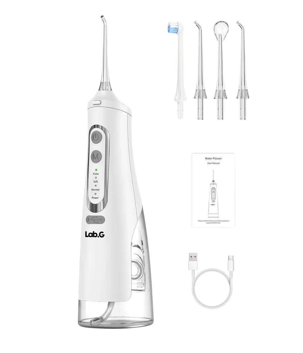 Foto 2 pulgar | Limpiador Oral Fácil De Transportar 310 Ml Usb Blanco