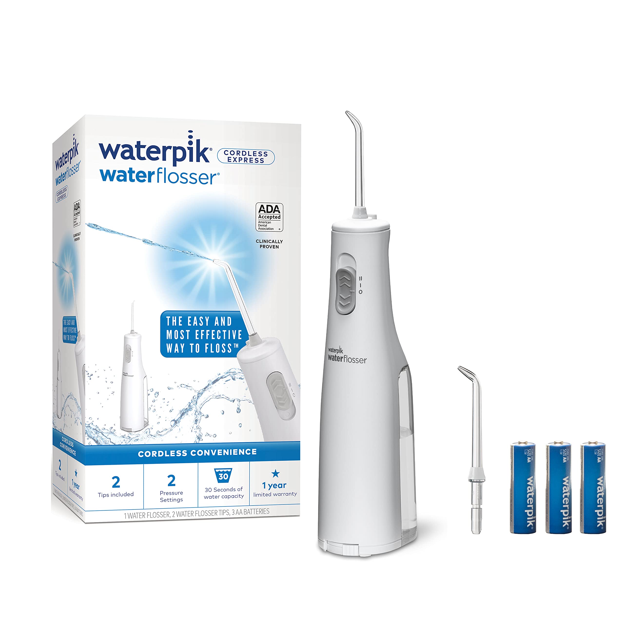 Foto 2 pulgar | Irrigadores Bucales Waterpik Cordless Express White Wf-02 - Venta Internacional.
