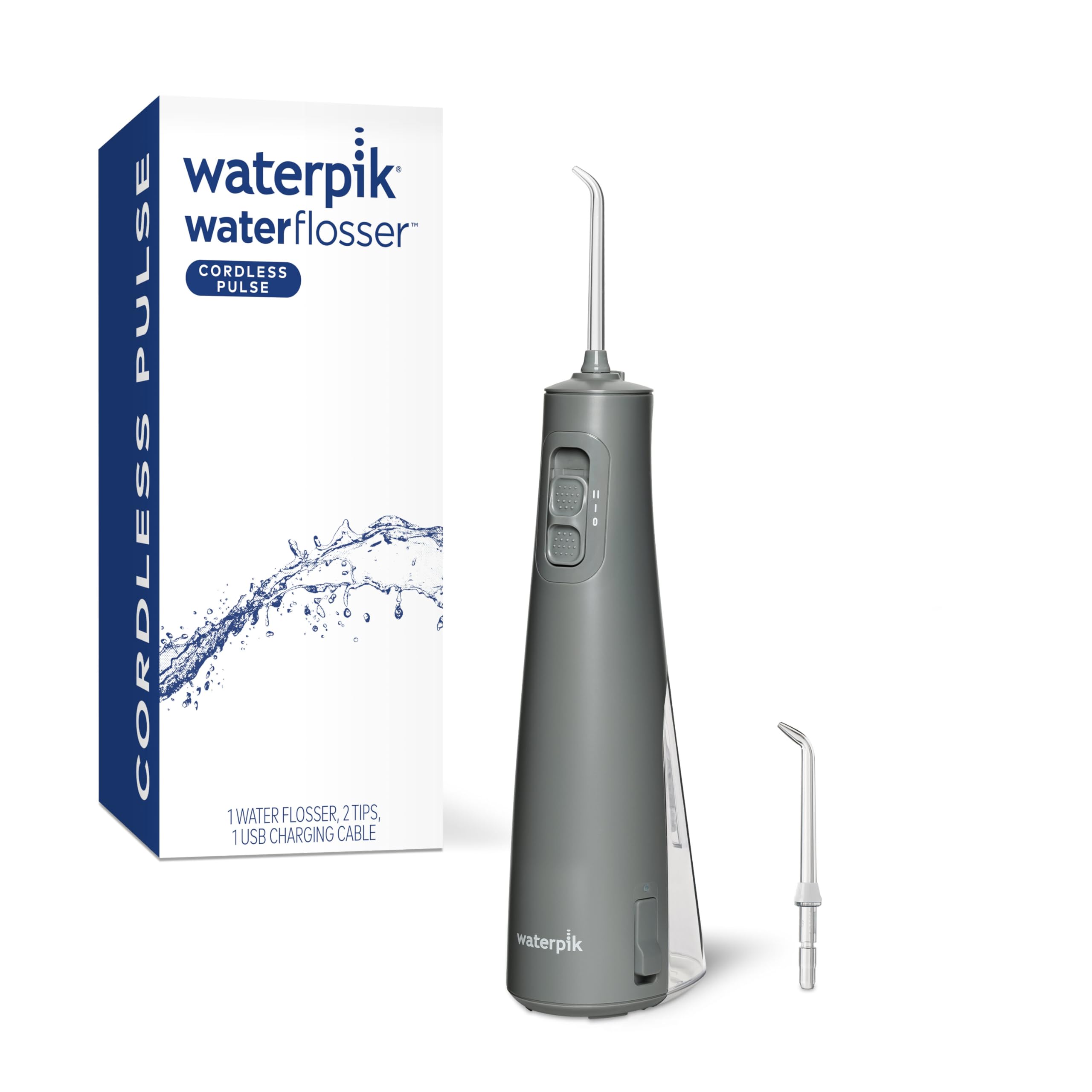 Foto 1 | Limpiador de agua  Waterpik Recargable Wf-20 Gris - Venta Internacional