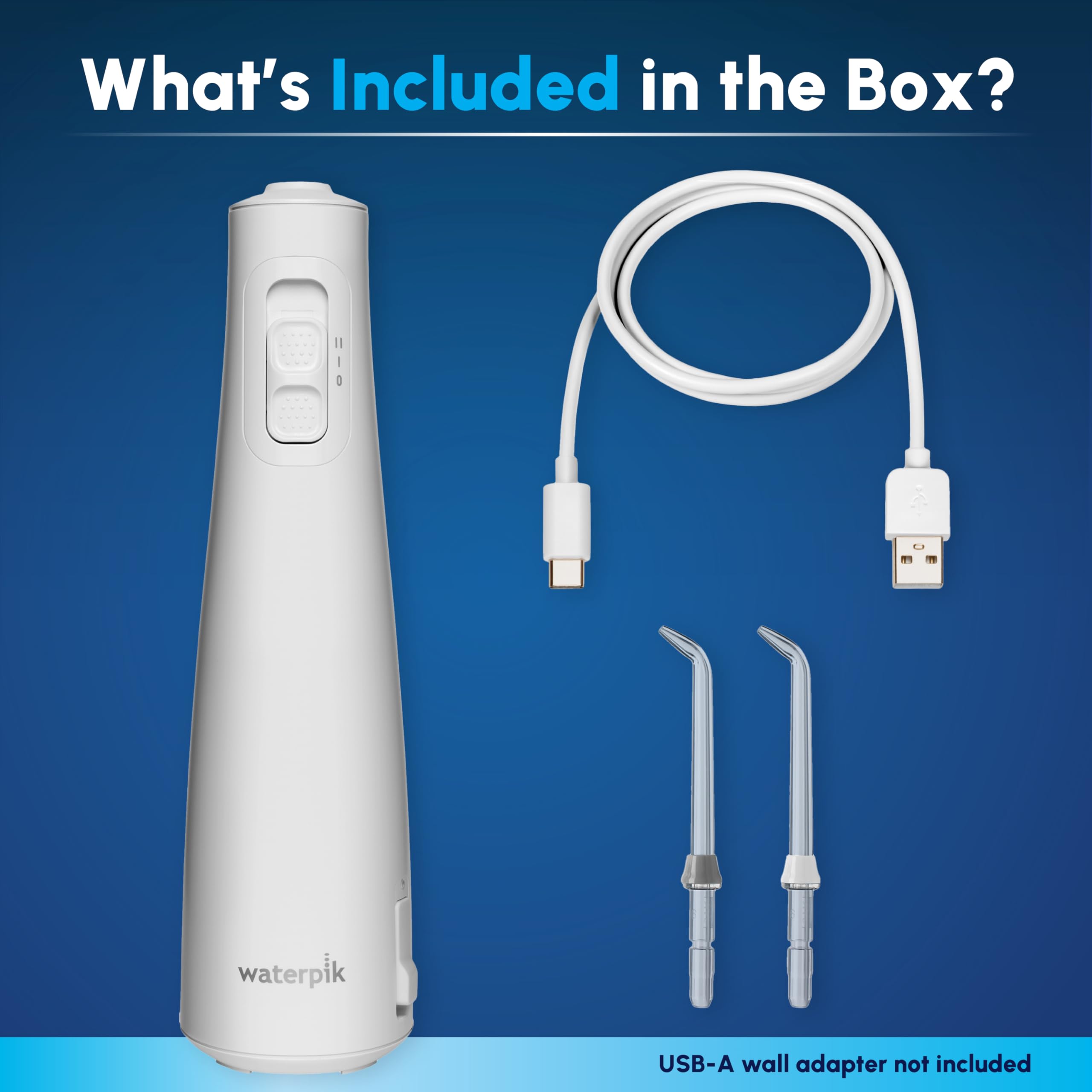 Foto 4 | Irrigador Dental Waterpik Cordless Pulse Recargable Blanco- Venta Internacional