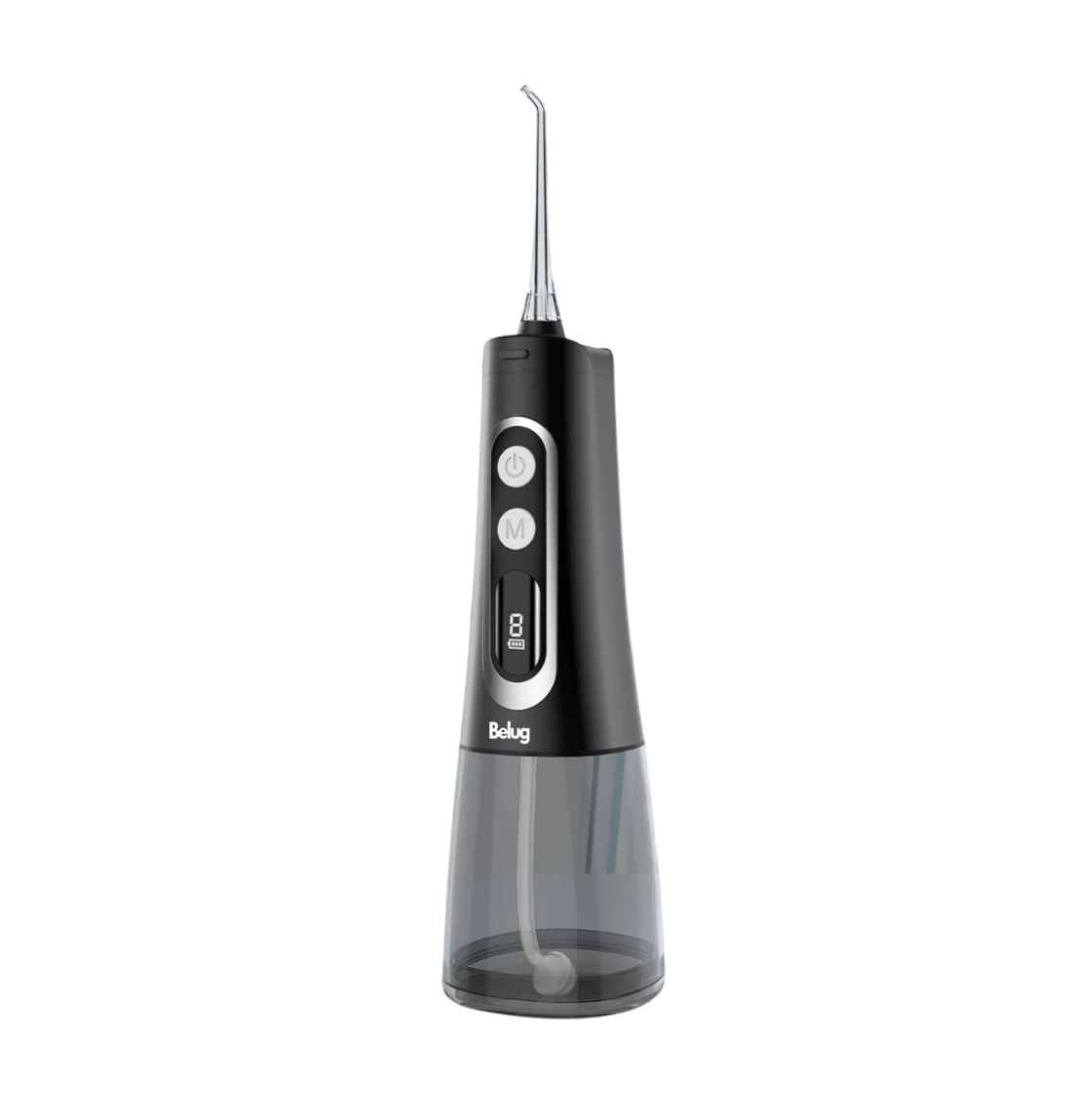 Foto 4 pulgar | Irrigador Bucal Limpiador Dientes Eléctrico Con 4 Boquillas Belug  Gris/negro
