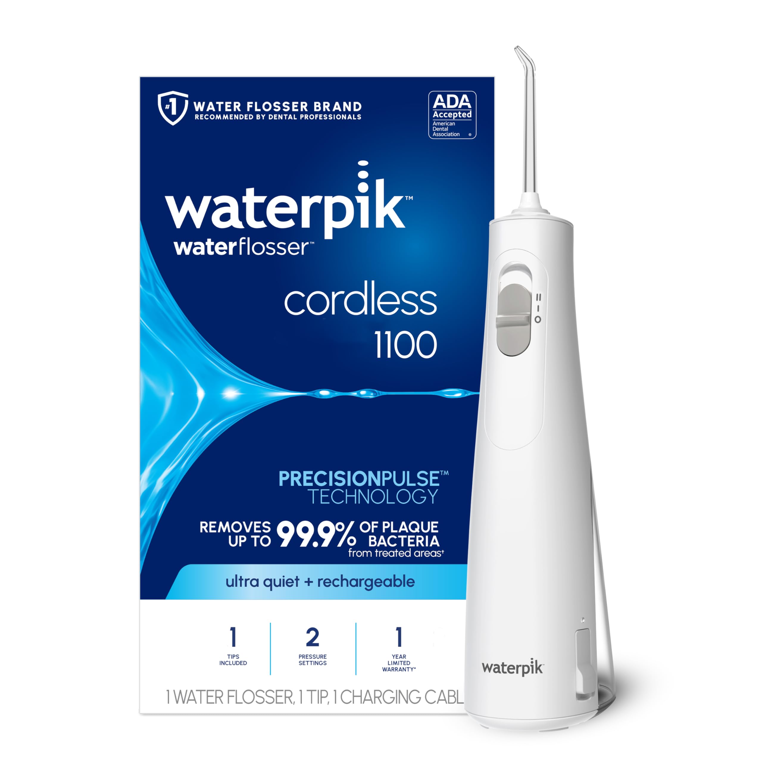 Water Flosser Waterpik Wireless 1100 Wf-30cd Recargable - Venta Internacional.