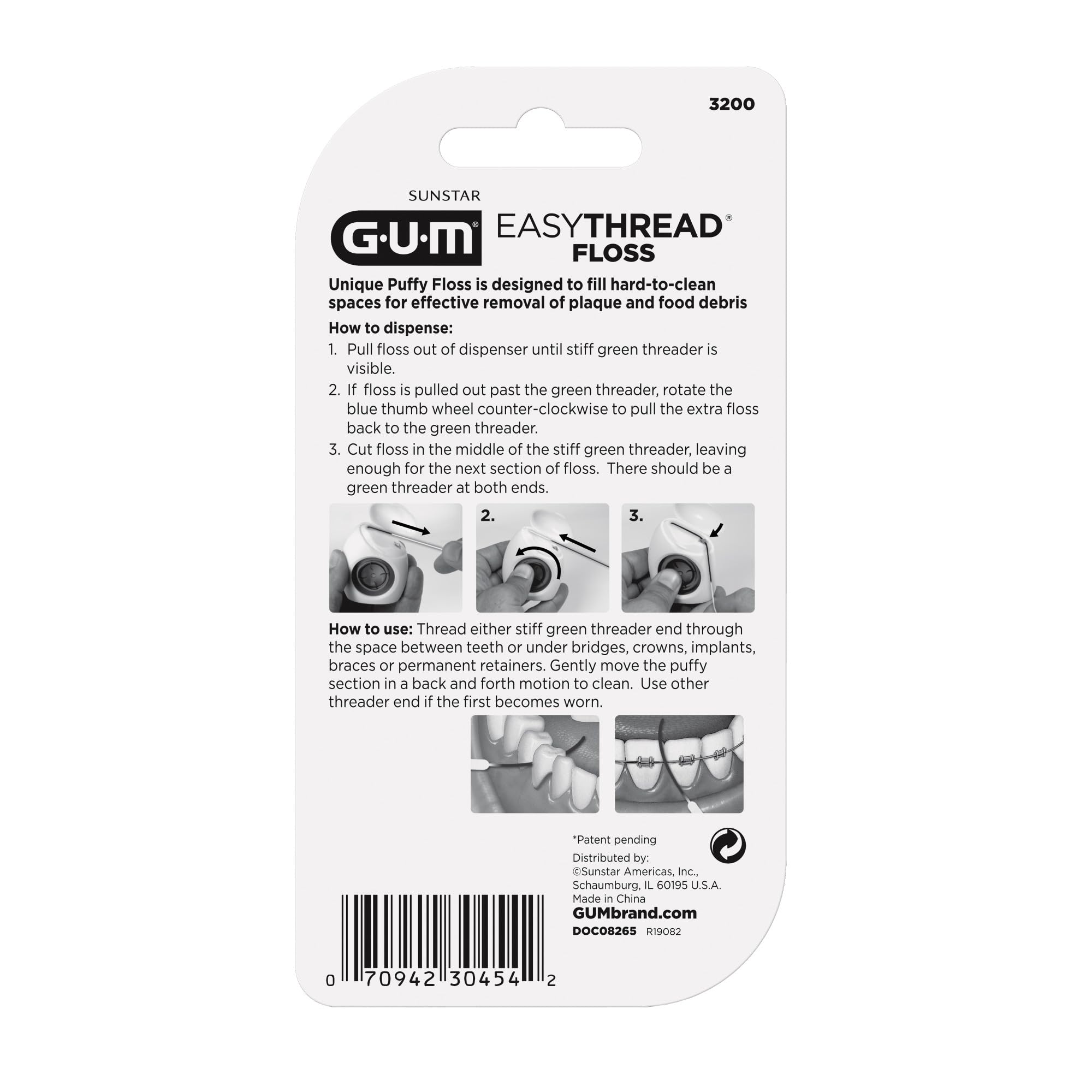 Foto 5 pulgar | Enhebrador De Hilo Dental Gum Easythread Para Aparatos Ortopédicos, Puentes E Implantes - Venta Internacional.