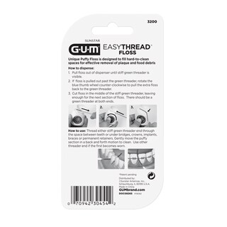 Foto 4 | Enhebrador De Hilo Dental Gum Easythread Para Aparatos Ortopédicos, Puentes E Implantes - Venta Internacional.