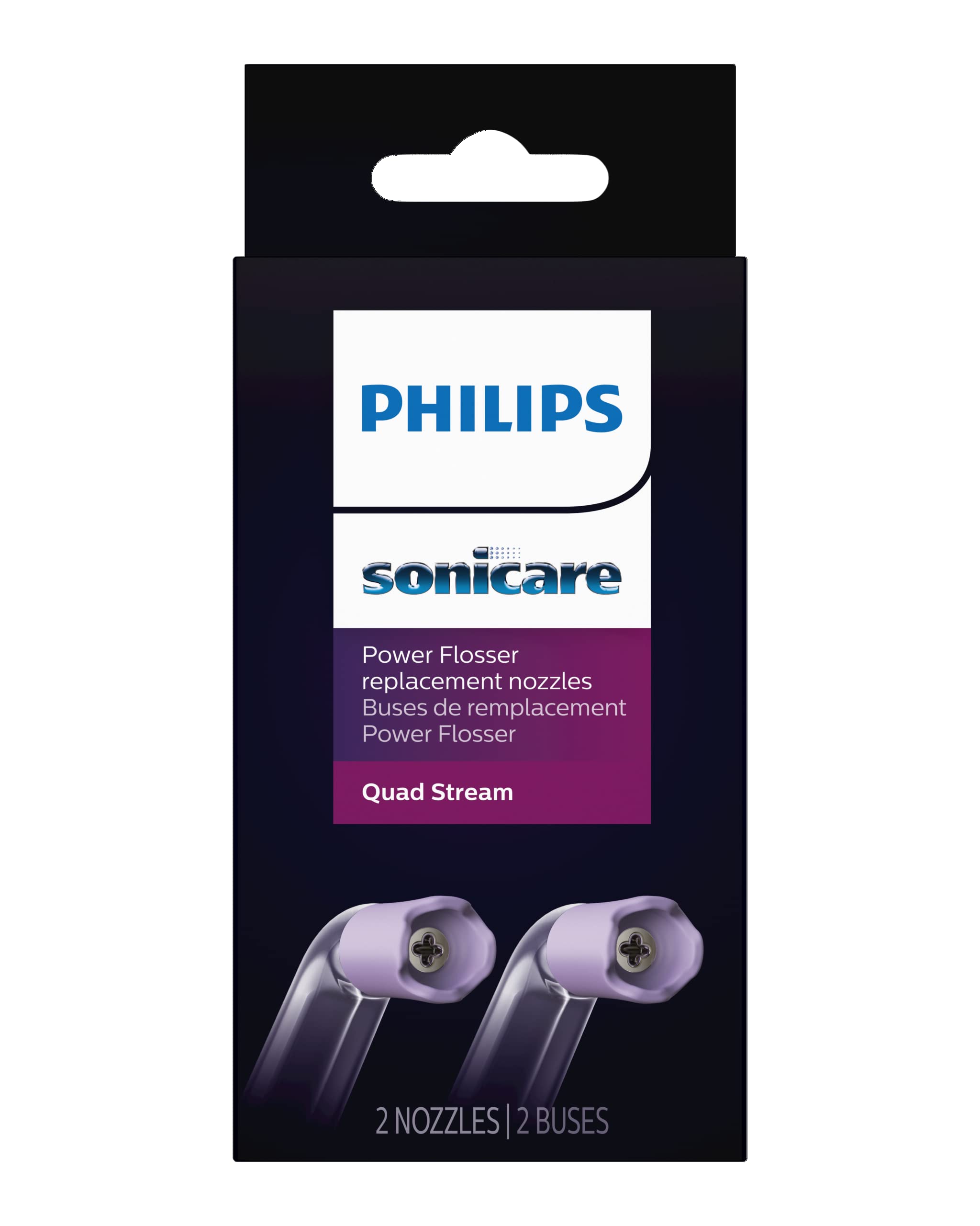 Foto 1 | Boquillas Power Flosser Philips Sonicare Quad Stream 2 Unidades - Venta Internacional