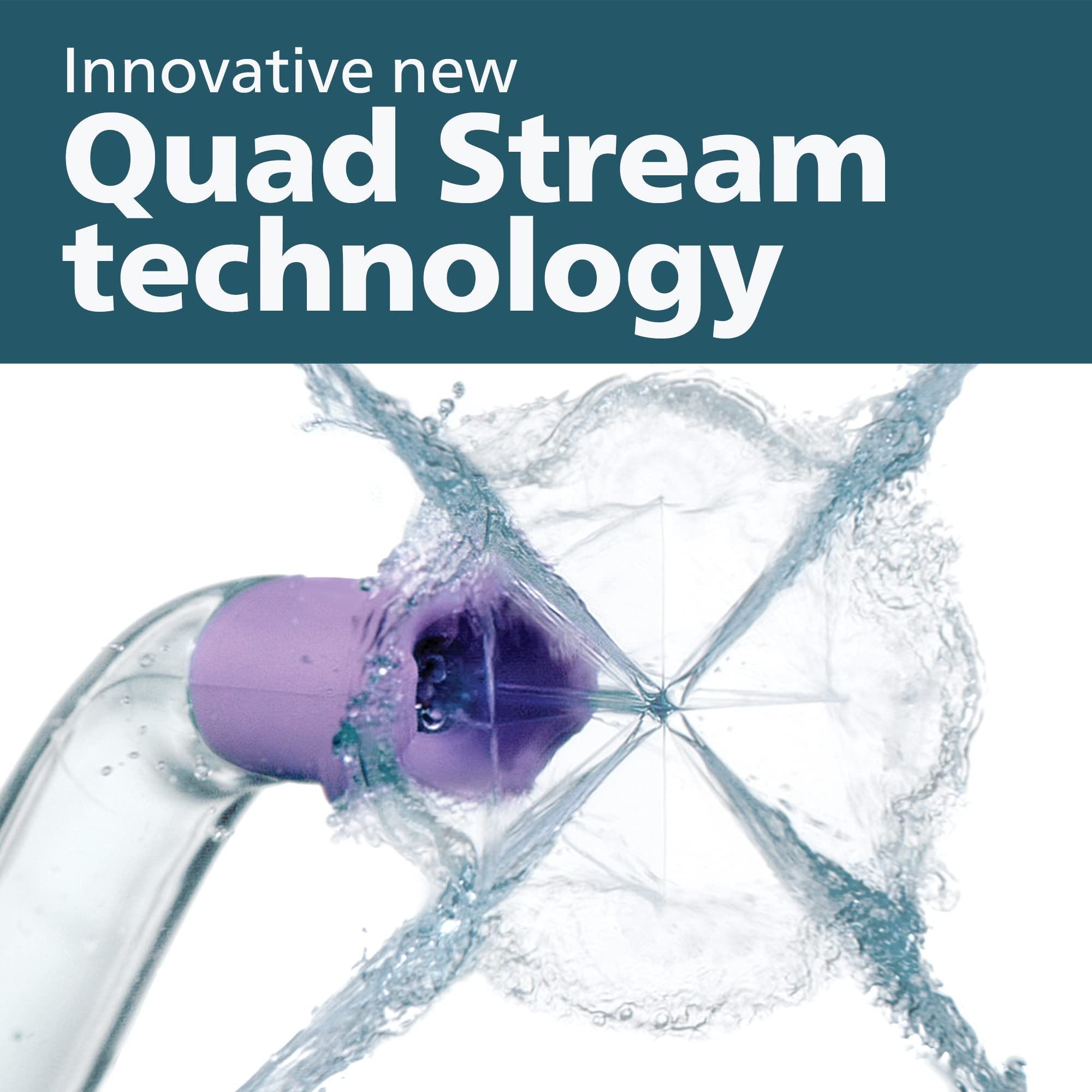 Foto 4 | Boquillas Power Flosser Philips Sonicare Quad Stream 2 Unidades - Venta Internacional