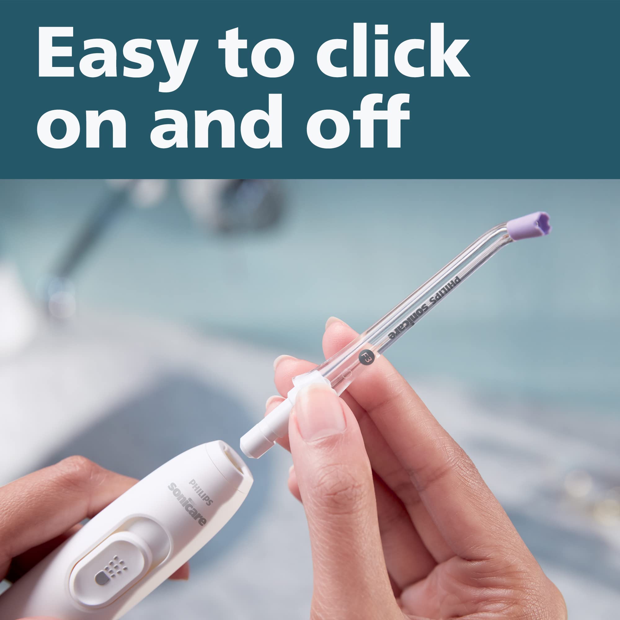 Foto 6 pulgar | Boquillas Power Flosser Philips Sonicare Quad Stream 2 Unidades - Venta Internacional