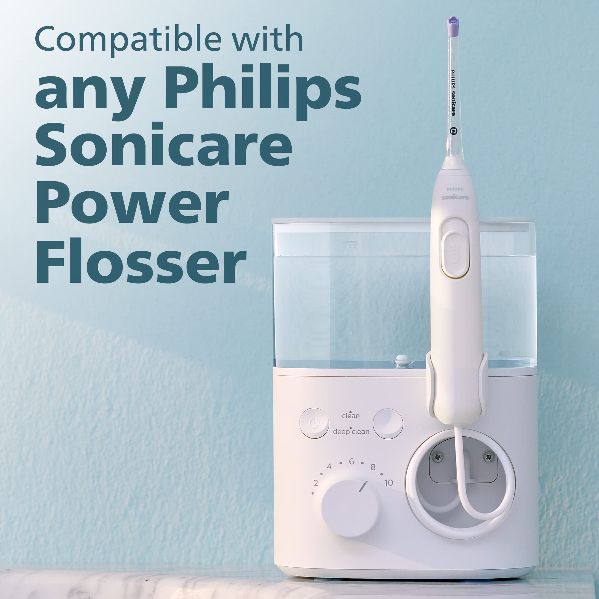 Foto 7 pulgar | Boquillas Power Flosser Philips Sonicare Quad Stream 2 Unidades - Venta Internacional
