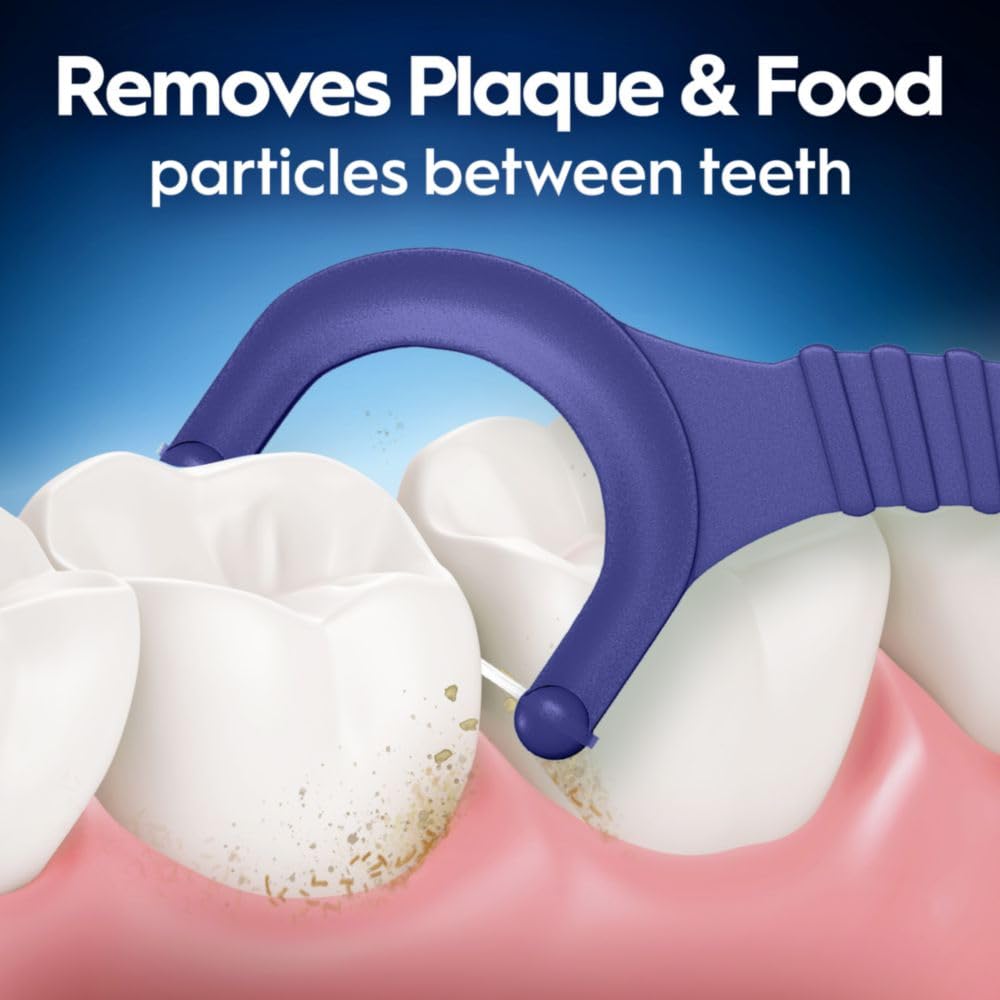 Foto 3 pulgar | Palillos de Hilo Dental Oral-b Glide Peppermint 75 Unidades X3 - Venta Internacional
