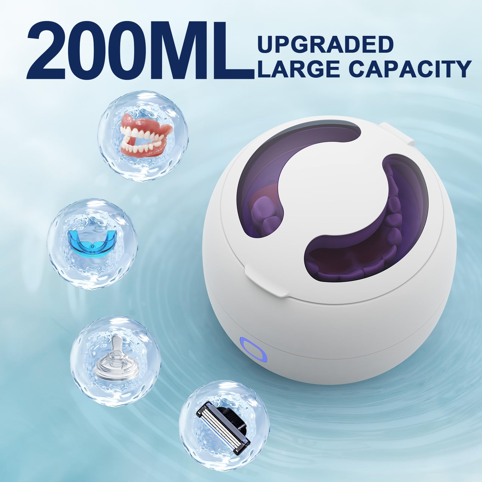 Foto 8 pulgar | Limpiador Ultrasónico De Retención Zyrex Mejorado, 200 Ml, 45 Khz - Venta Internacional.