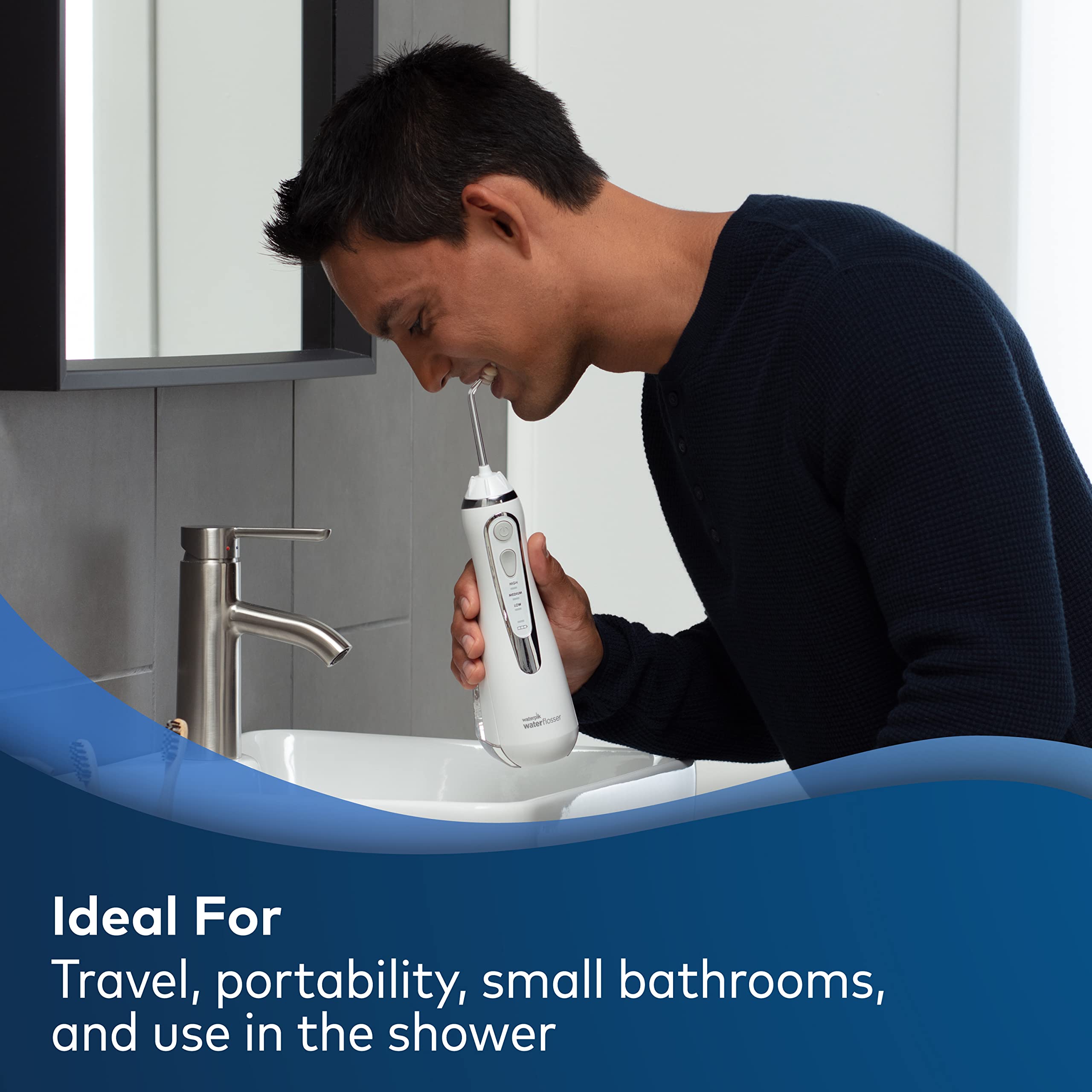Foto 2 | Cuidado Dental Avanzado Inalámbrico Water Flosser Waterpik - Venta Internacional.