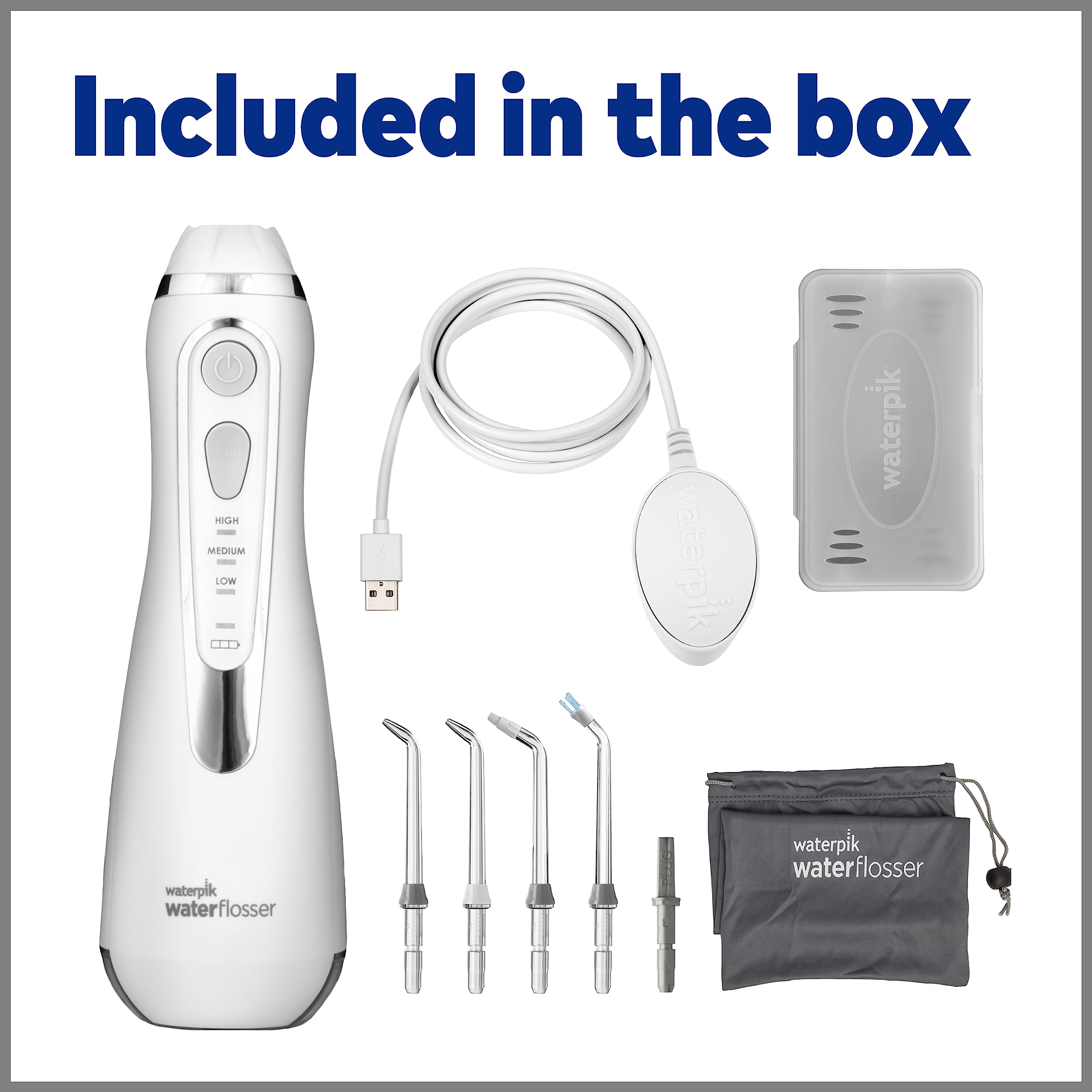 Foto 5 | Cuidado Dental Avanzado Inalámbrico Water Flosser Waterpik - Venta Internacional.