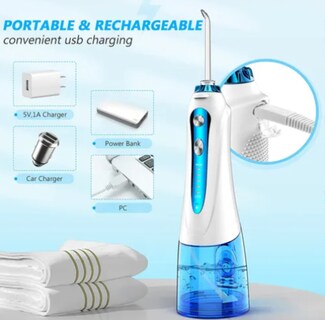 Foto 4 | Irrigador Xtellar Bucal De Limpieza Dental 300 Ml, 5 Boquillas