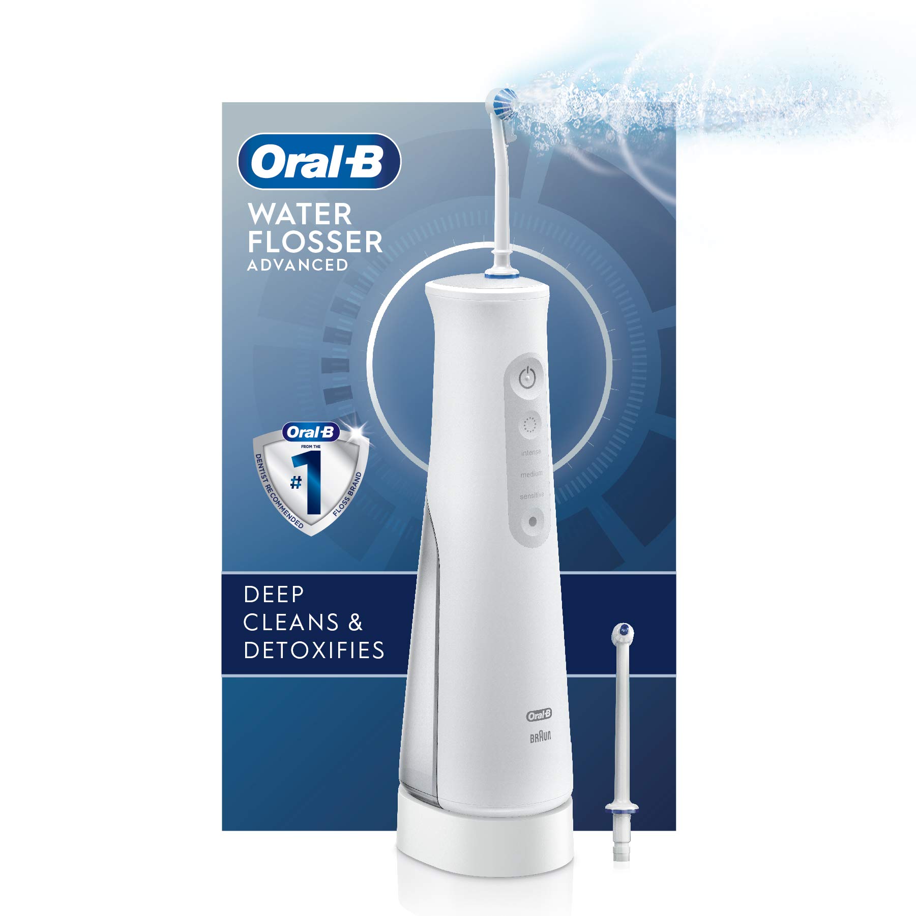 Water Flosser Oral-b Advanced Inalámbrico Con 2 Boquillas - Venta Internacional.