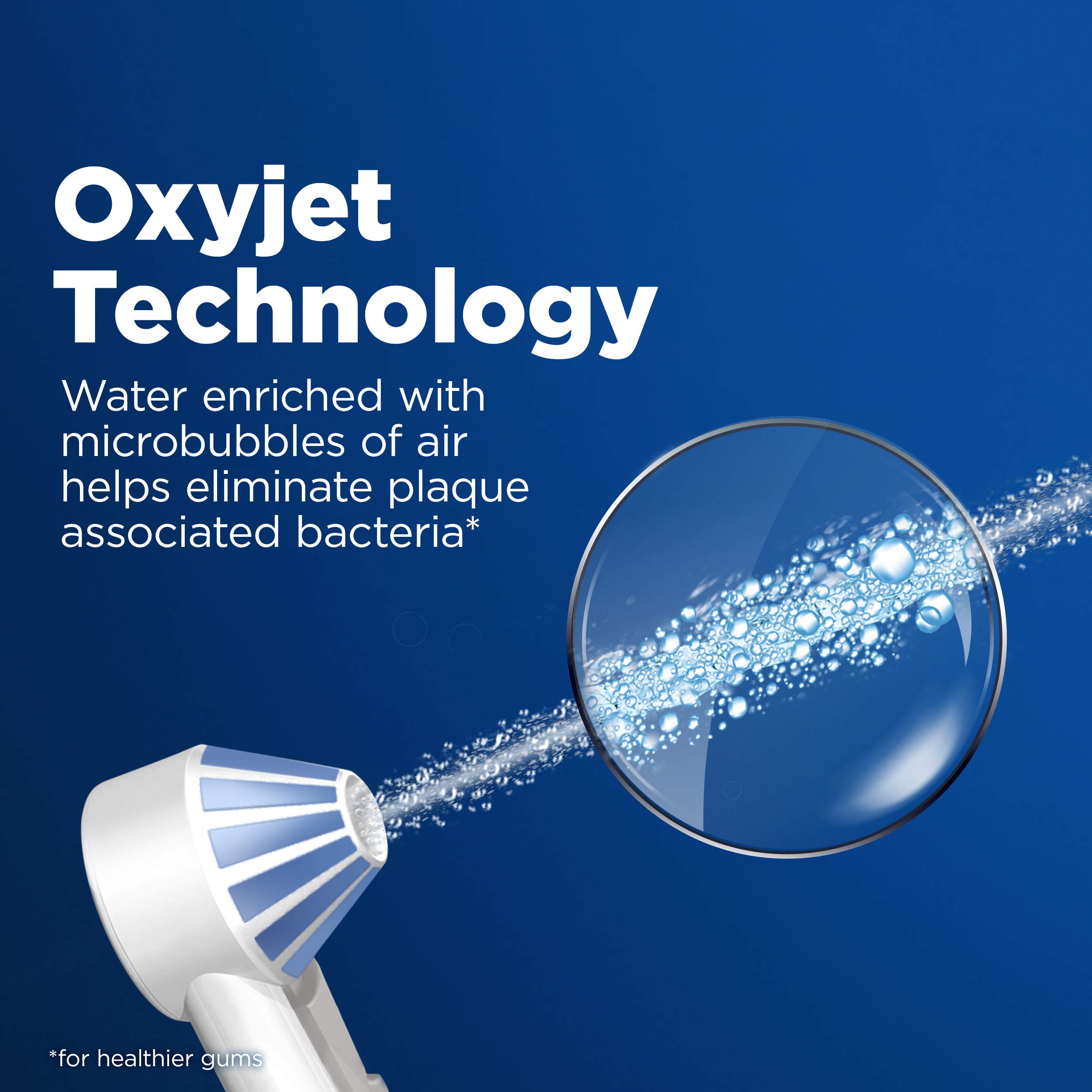 Foto 4 pulgar | Water Flosser Oral-b Advanced Inalámbrico Con 2 Boquillas - Venta Internacional.