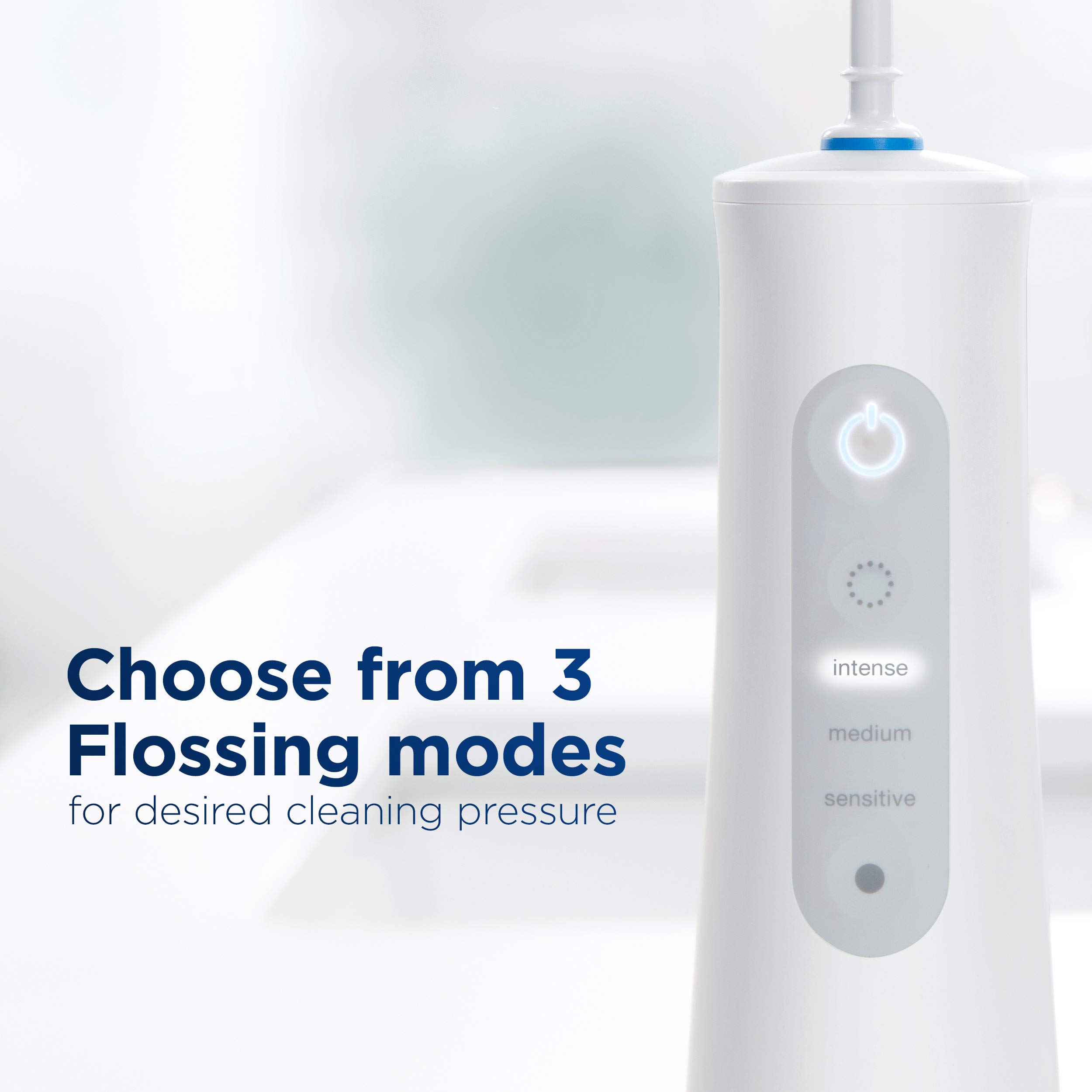 Foto 7 pulgar | Water Flosser Oral-b Advanced Inalámbrico Con 2 Boquillas - Venta Internacional.