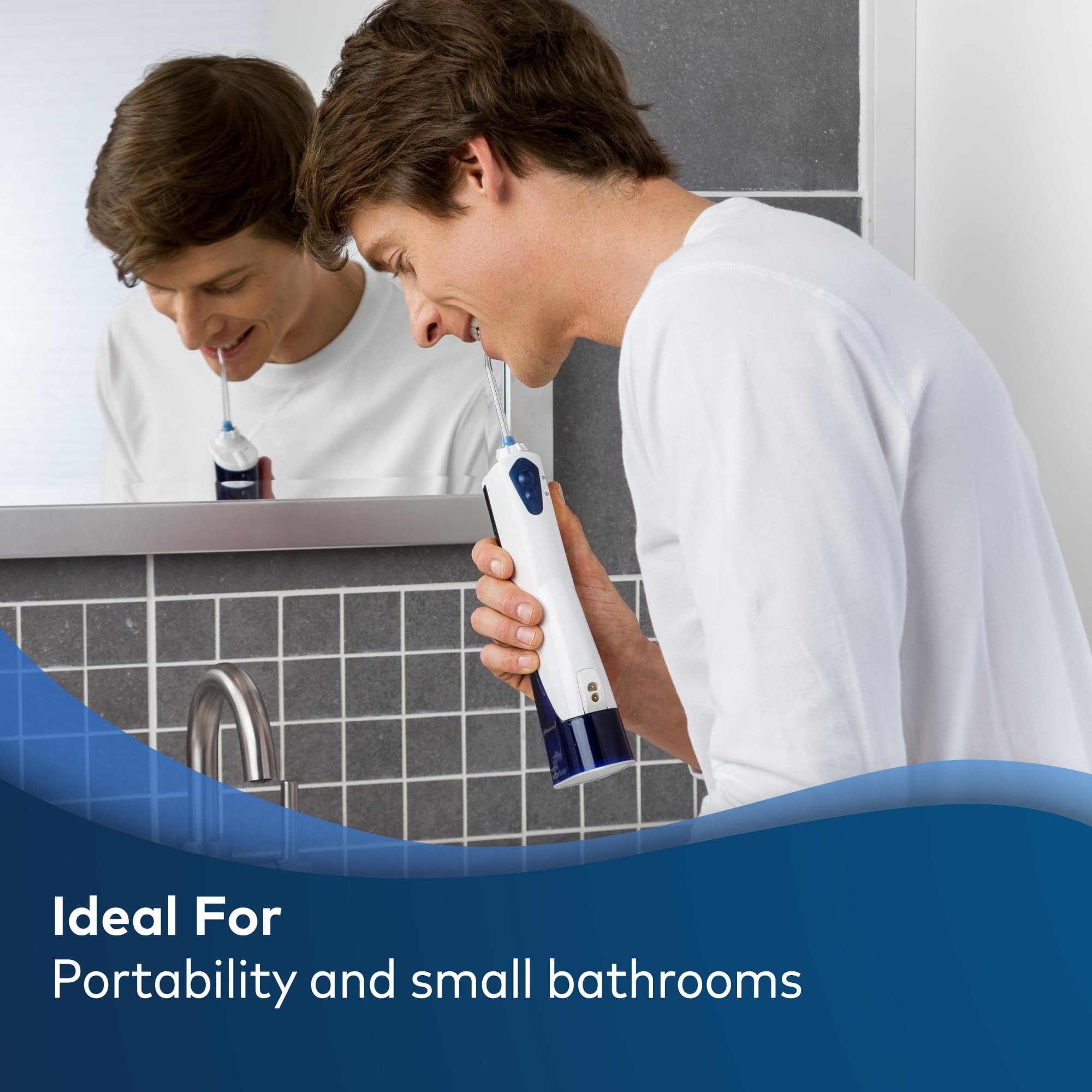 Foto 4 pulgar | Water Flosser Waterpik Cordless Wp-360 Con Depósito De 150 Ml - Venta Internacional.