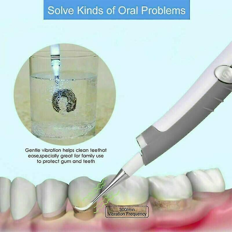 Foto 6 pulgar | Limpiador De Dientes Eléctrico Ultrasónico Con Hilo Dental  Eliminador De Sarro Dental - Venta Internacional.