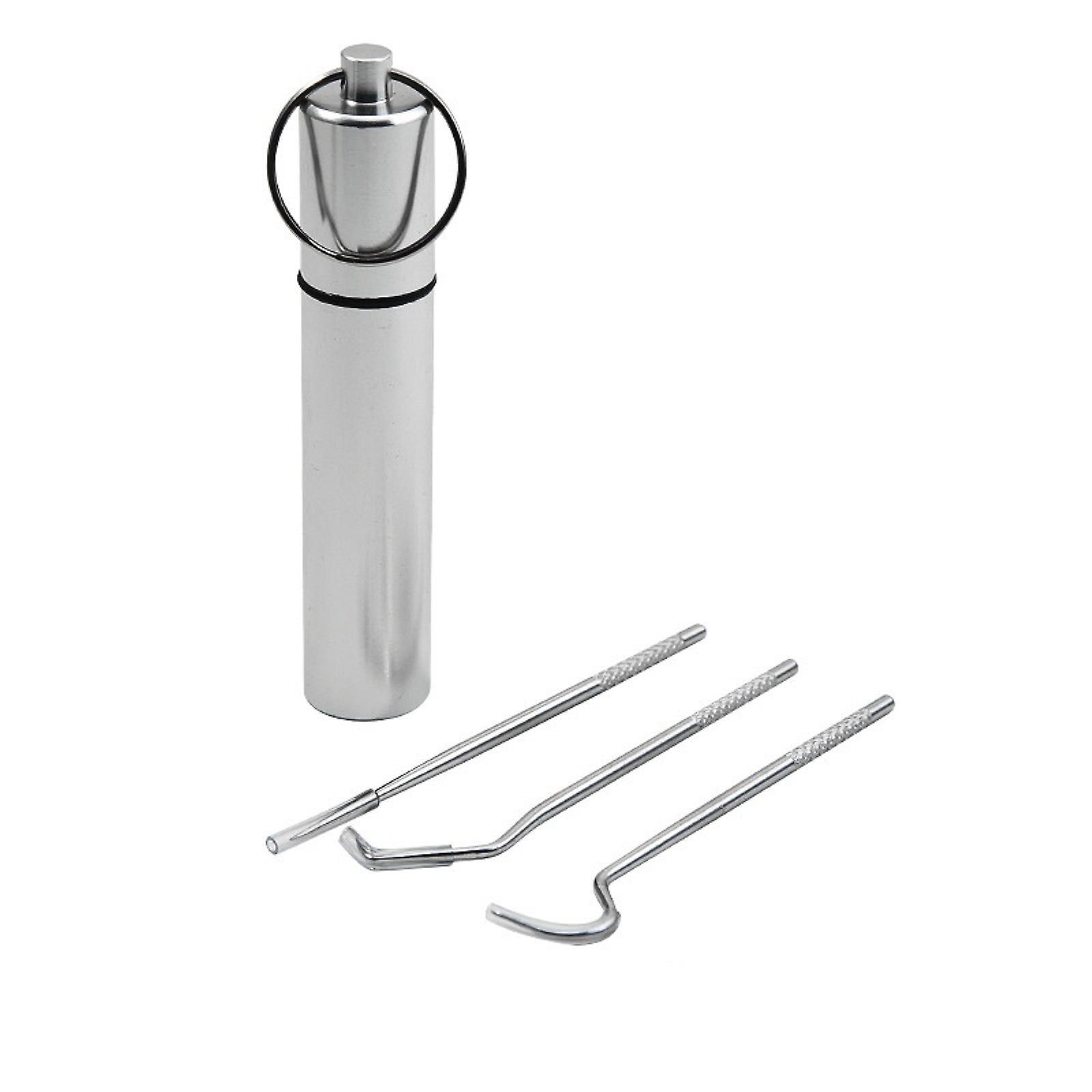 Kit De Higiene Dental Huoguo Juego De 3 Piezas De Acero Inoxidable - Venta Internacional.