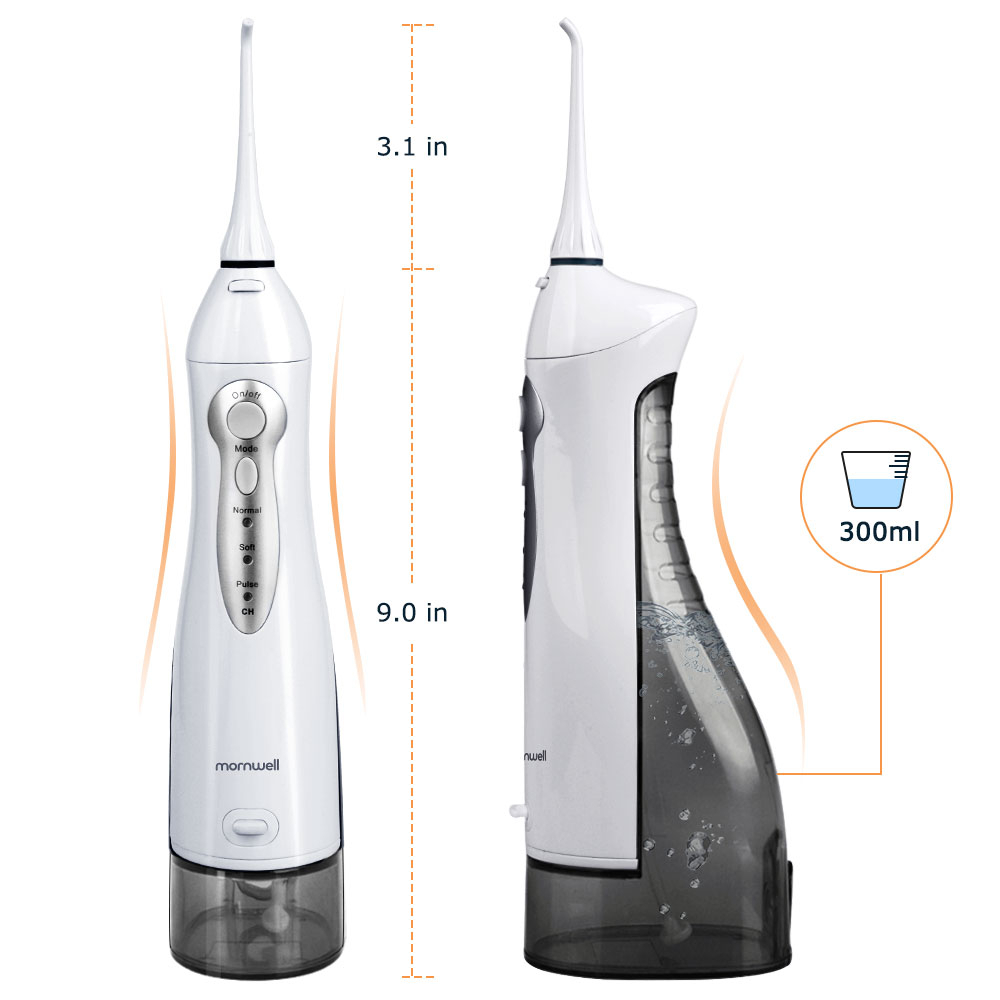 Foto 4 pulgar | Irrigador Dental Mornwell D52  Recargable Por Usb  300 Ml  Resistente Al Agua - Venta Internacional.
