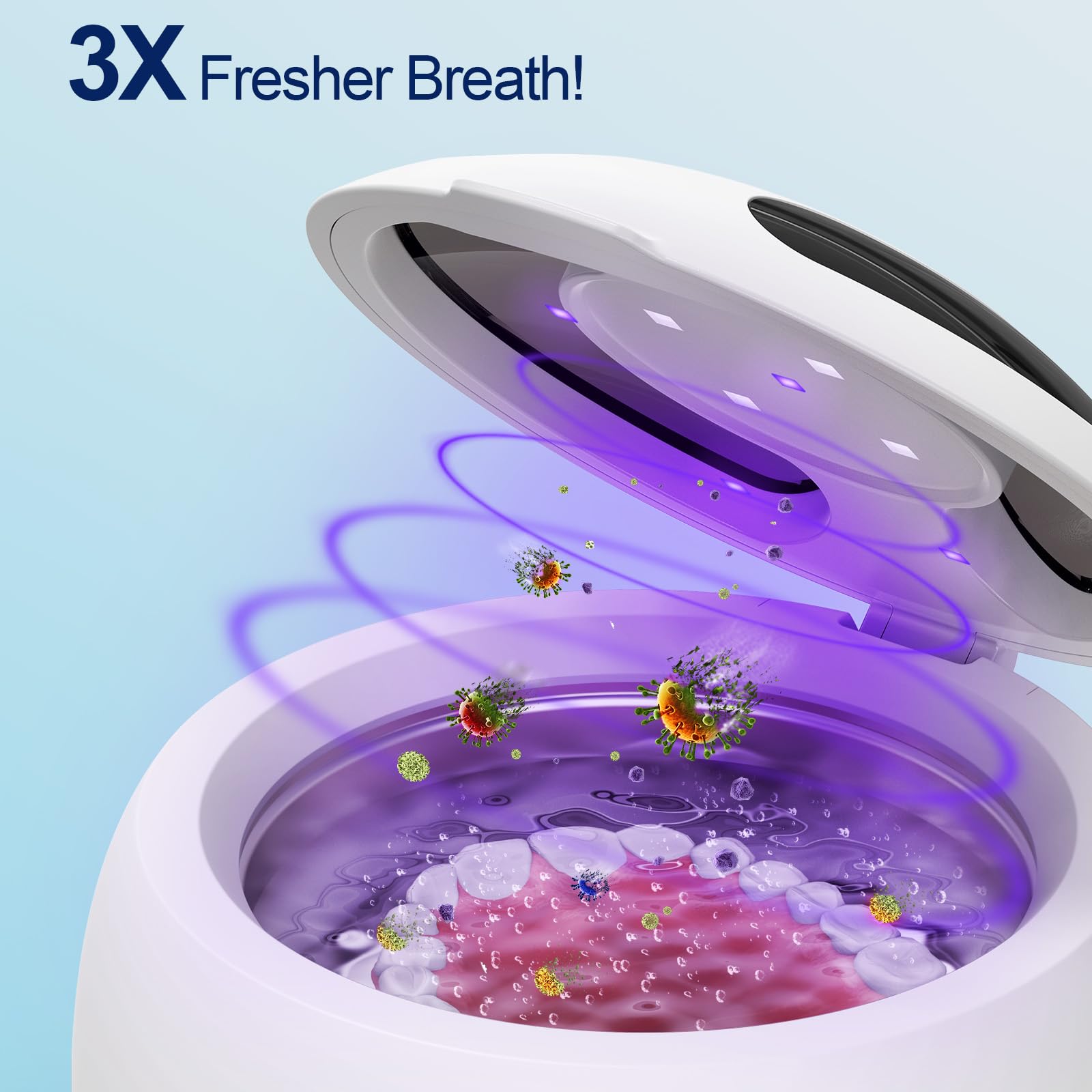 Foto 4 | Limpiador Ultrasónico De Retención Zyrex 2025 200 Ml 45 Khz 24 W - Venta Internacional.