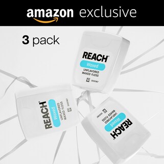 Foto 5 | Hilo Dental Reach Encerado Sin Sabor Paquete De 3 105 M Sin Pfas - Venta Internacional.