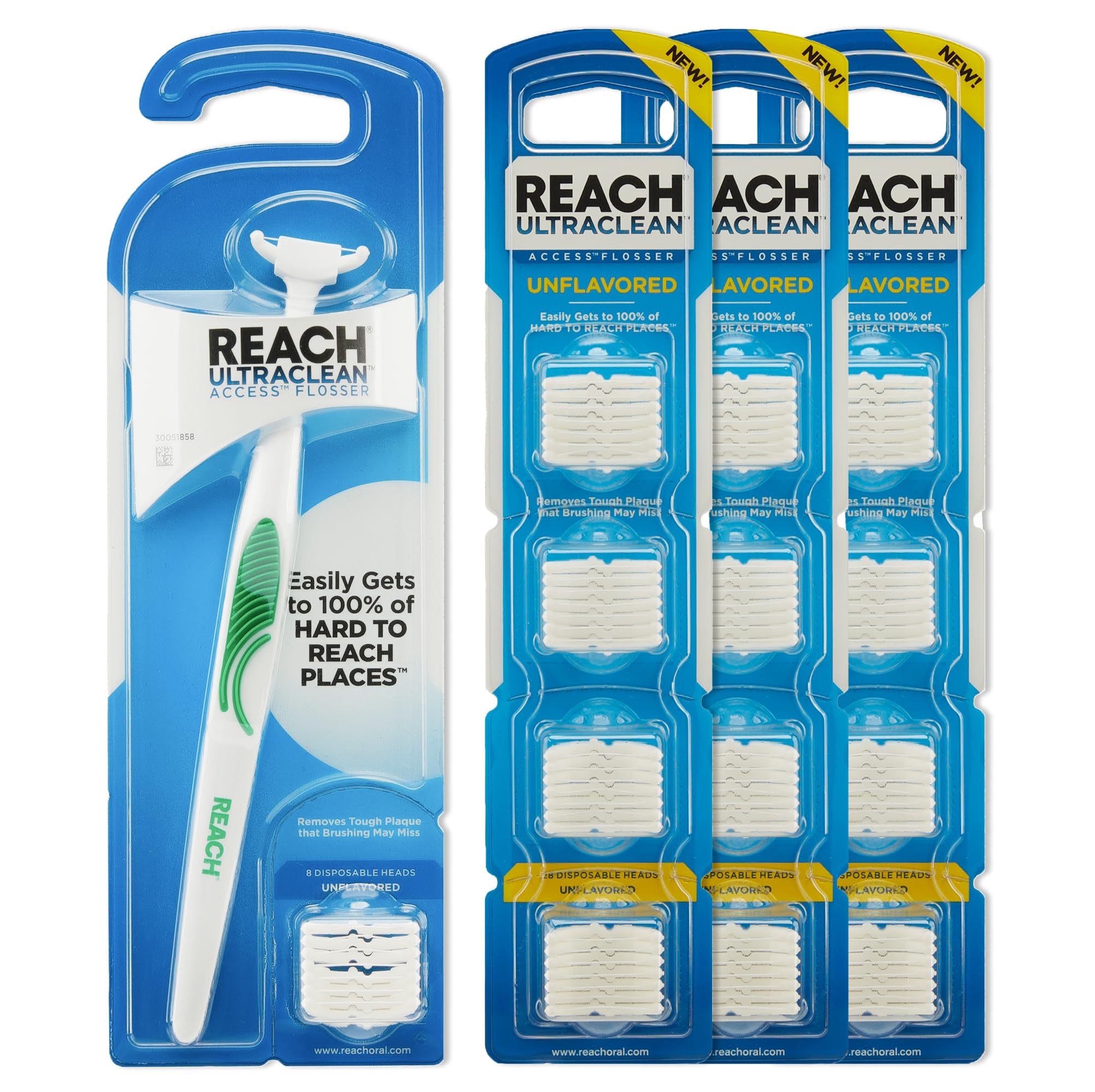 Foto 2 pulgar | Kit De Inicio Para Eliminar Placa Ultraclean Access De Flosser Reach - Venta Internacional.