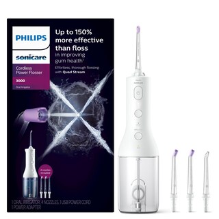 Foto 1 | Hilo Dental Eléctrico Inalámbrico Philips Sonicare 3000 Blanco Hx3827/21 - Venta Internacional.