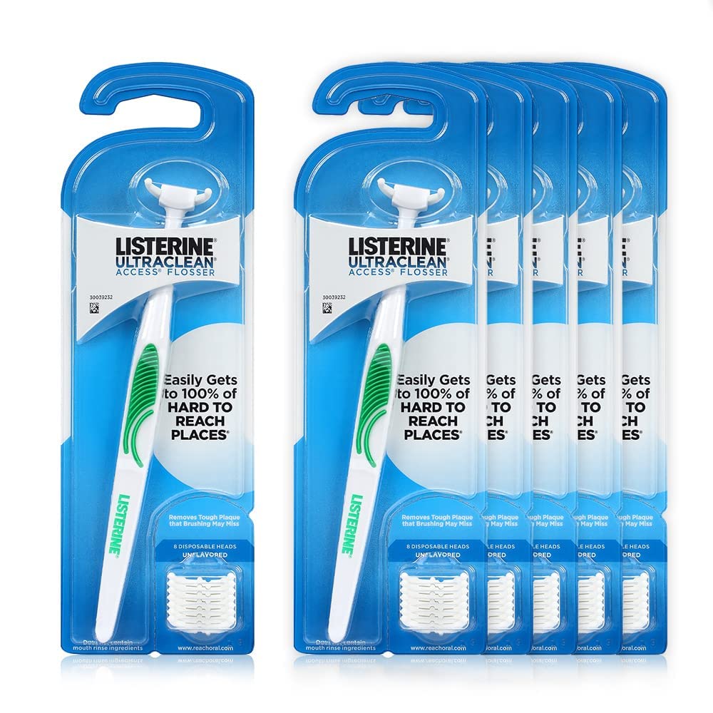 Foto 1 | Flosser Starter Kit Listerine Ultraclean Access  Paquete De 6 Unidades - Venta Internacional.