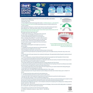 Foto 3 | Protector Dental Oral-b Nighttime De Menos De 3 Minutos, Paquete De 2 - Venta Internacional.