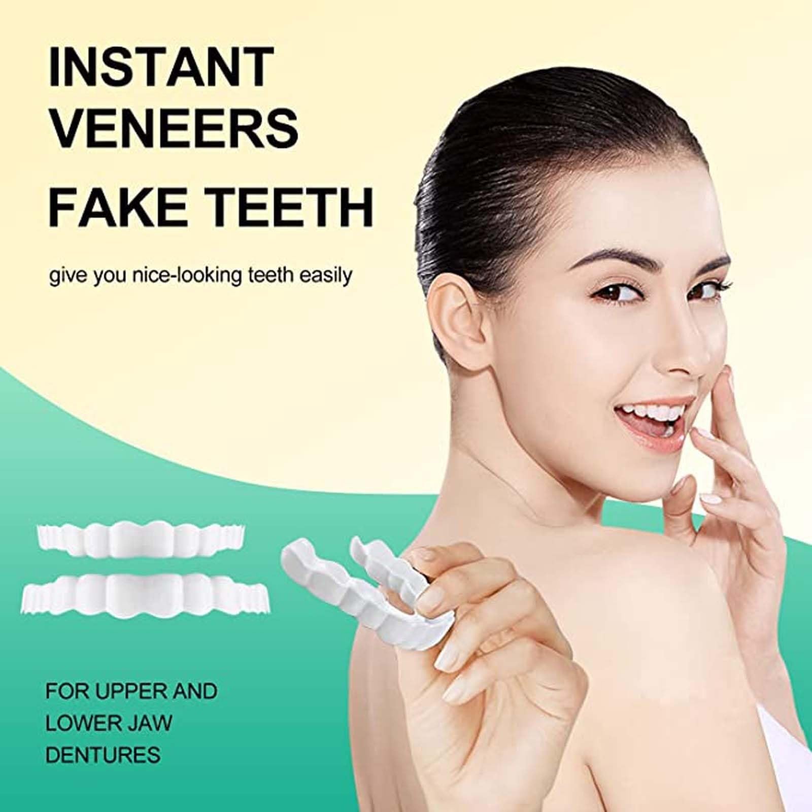 Foto 8 pulgar | Dos Pares De Dentaduras Ajustables Para Hombres Y Mujeres - Venta Internacional.