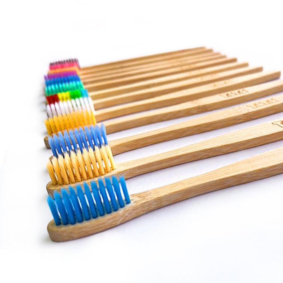 Foto 3 | Cepillos Dientes Tiktik de Bambú Biodegradable Ecológico 24 Piezas