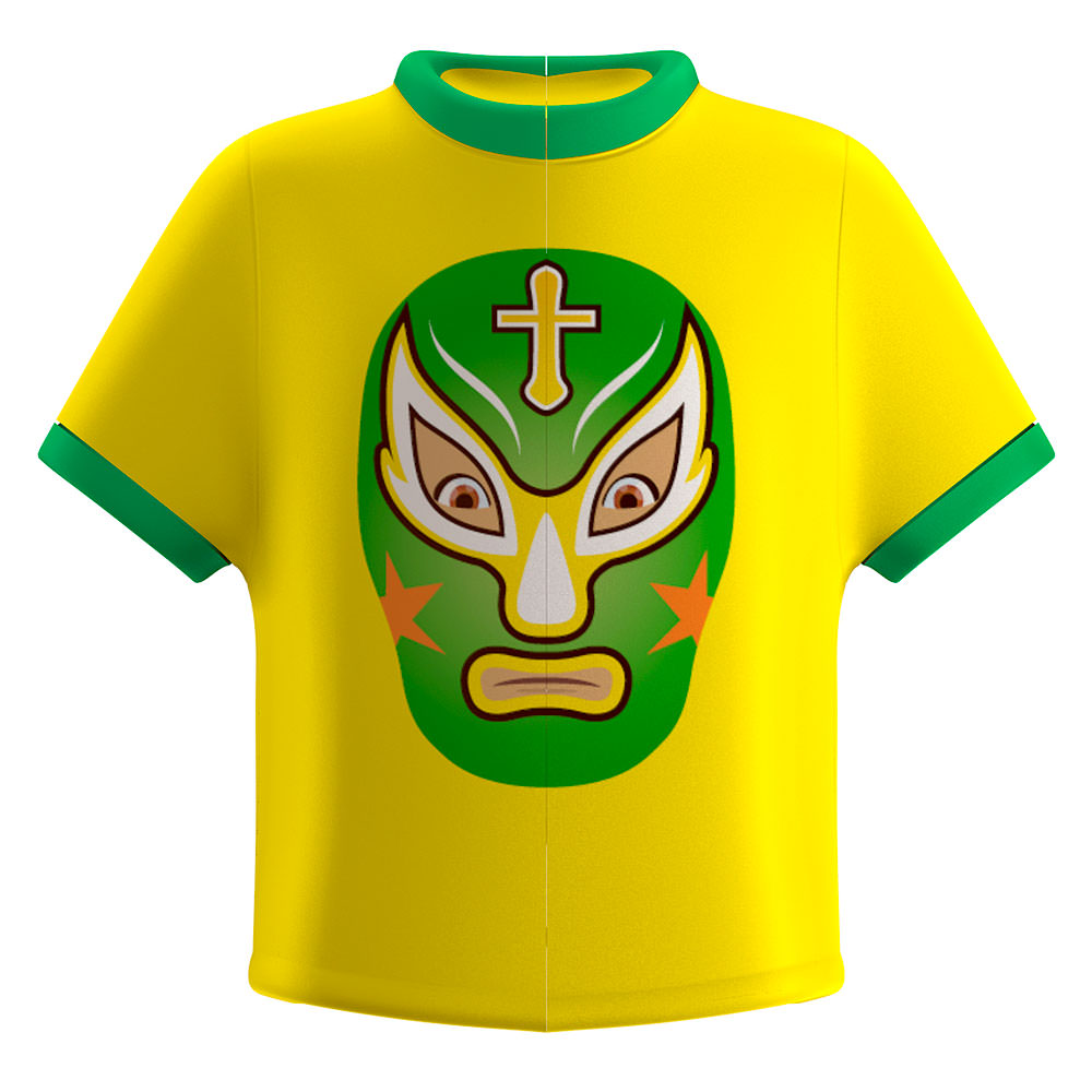 Foto 2 pulgar | Portacepillos Flipper Camiseta Lucha Libre color Verde