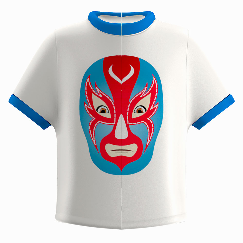 Foto 2 pulgar | Portacepillos Flipper Camiseta Lucha Libre color Azul