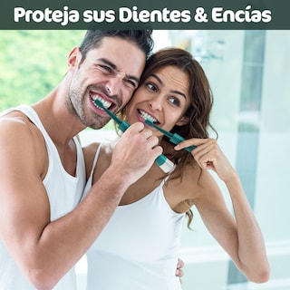 Foto 7 | Cepillo De Dientes Eléctrico Potente Limpieza Sónica Con 6 Cabezales De Cepillo Duponts H10129 Azul/Verde