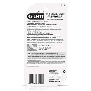 Foto 3 | Cepillo Interdental Gum Go-Betweens 6 Piezas