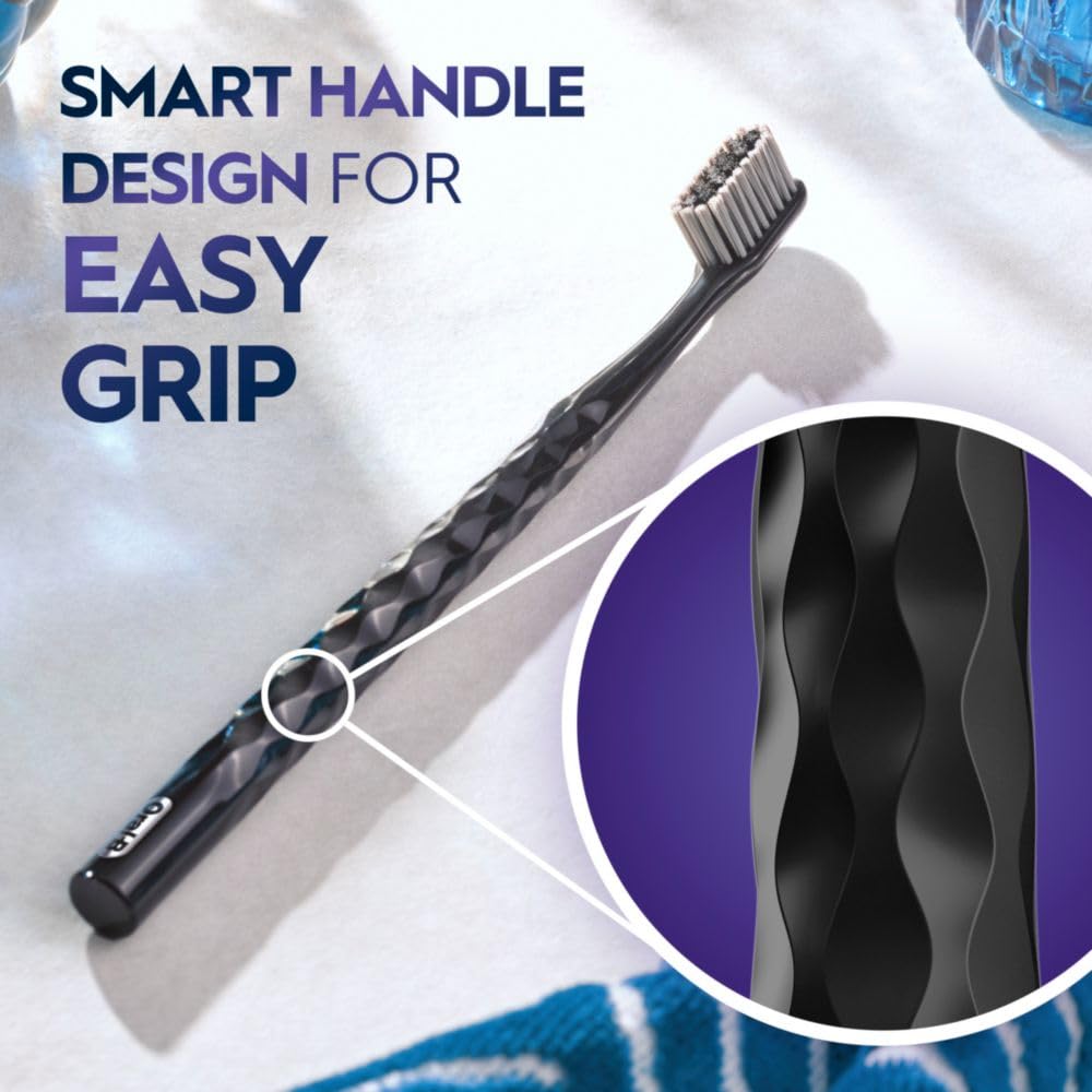 Foto 6 pulgar | Pack 4 Cepillos de Dientes Oral-B Pro Whitening Brilliance Extra Suaves - Venta Internacional