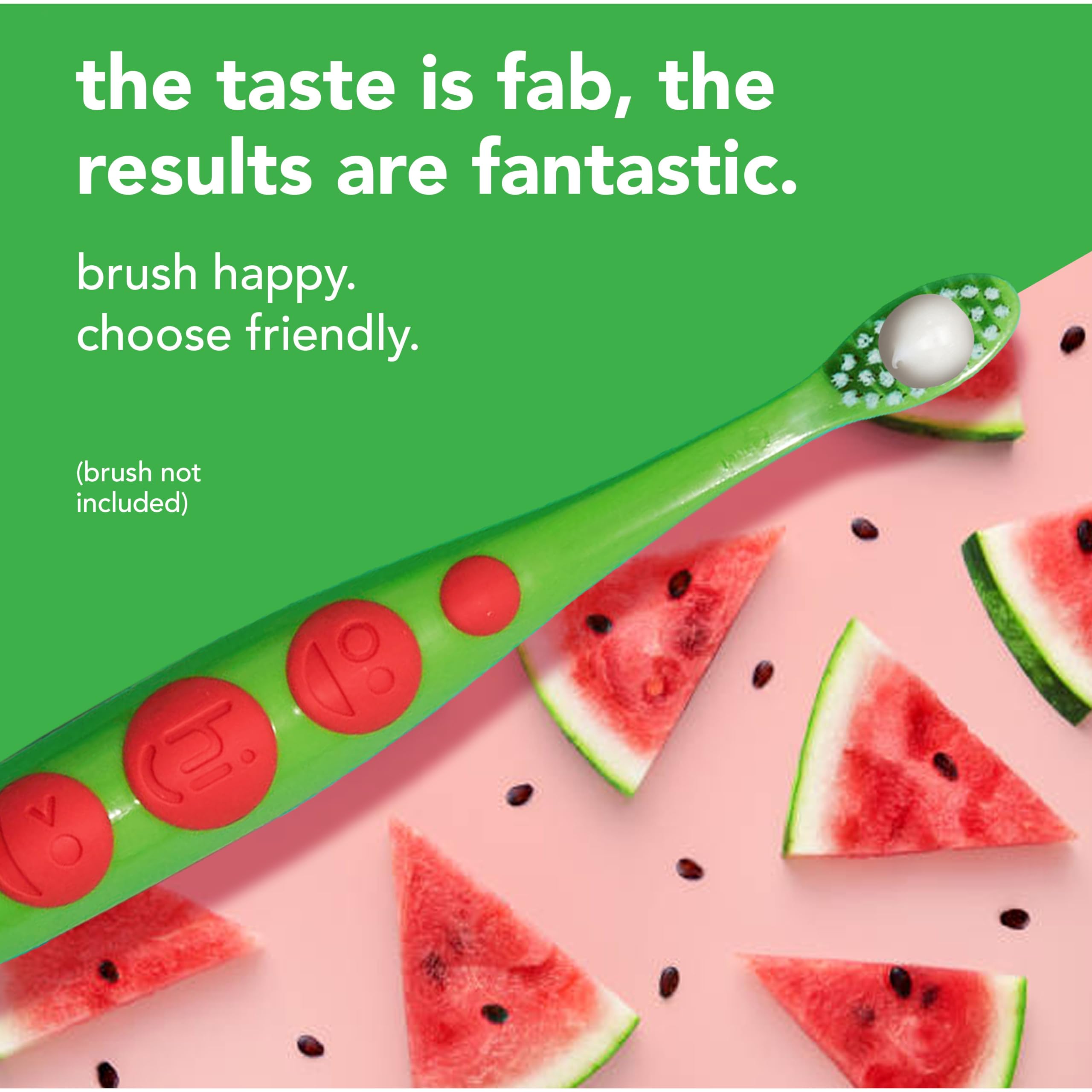 Foto 3 | Pasta De Dientes Hello Natural Watermelon Flavor Baby & Kids - Venta Internacional.
