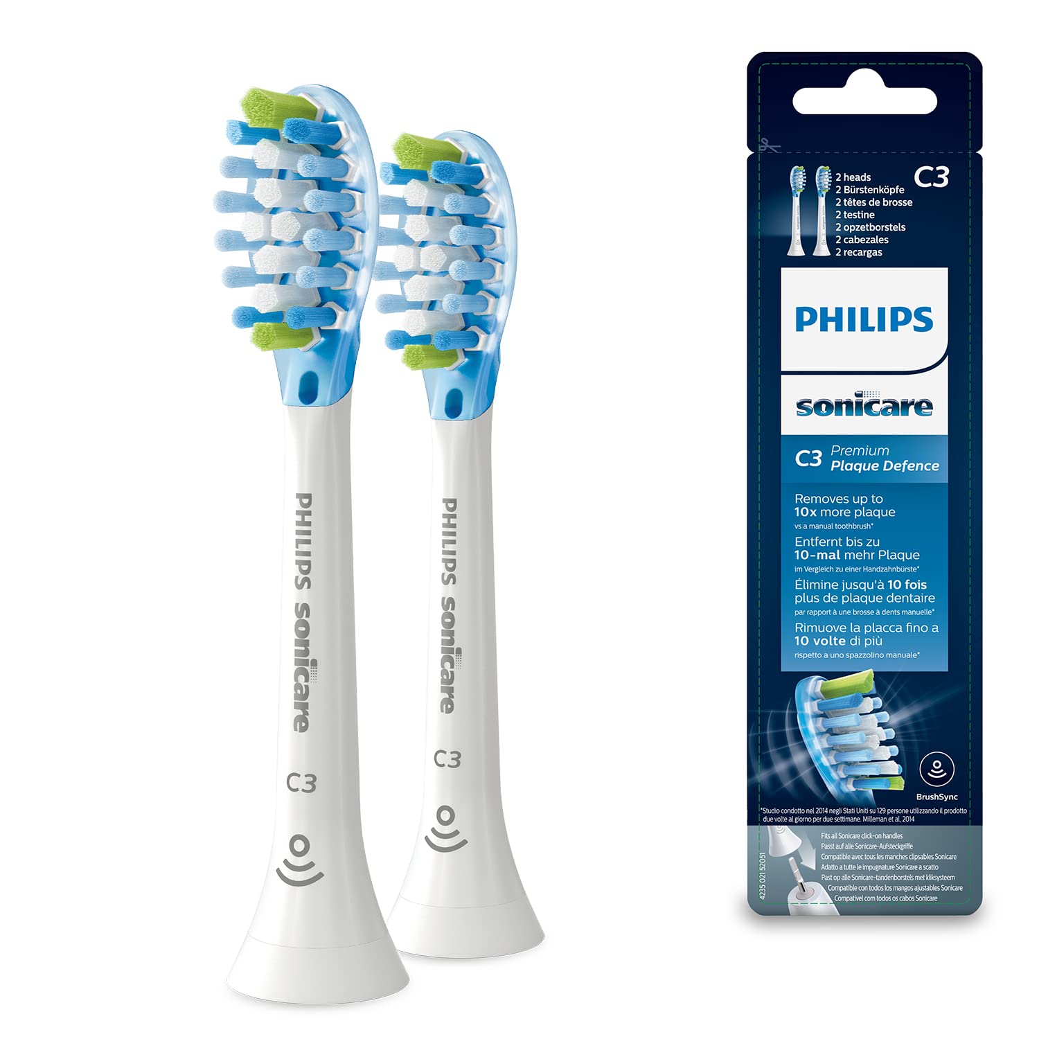 Foto 1 | Cabezales De Cepillo De Dientes Philips Sonicare Original Adaptiveclean - Venta Internacional.