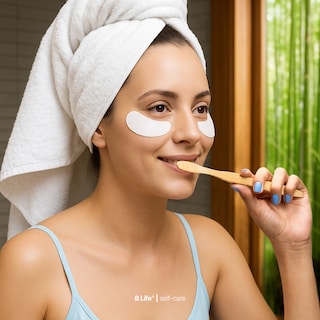 Foto 7 | Kit Con 10 Cepillos De Dientes De Bambú Para Adultos Con Cerdas Medias. B Life